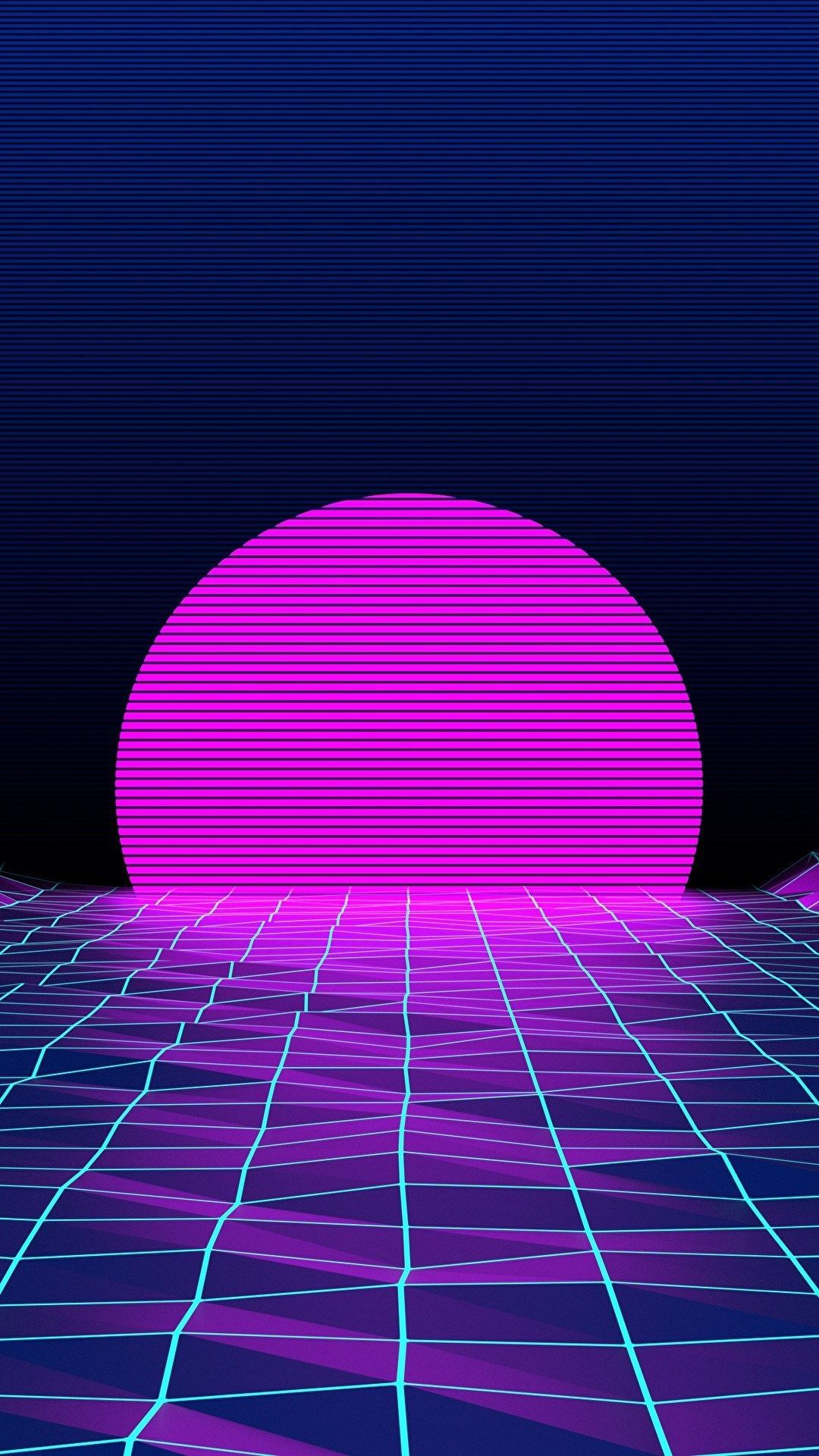 80s Neon ShapesWallpapers on Behance