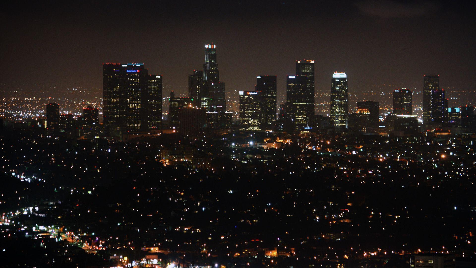 69 Los Angeles Skyline Wallpaper Stock Photos HighRes Pictures and  Images  Getty Images