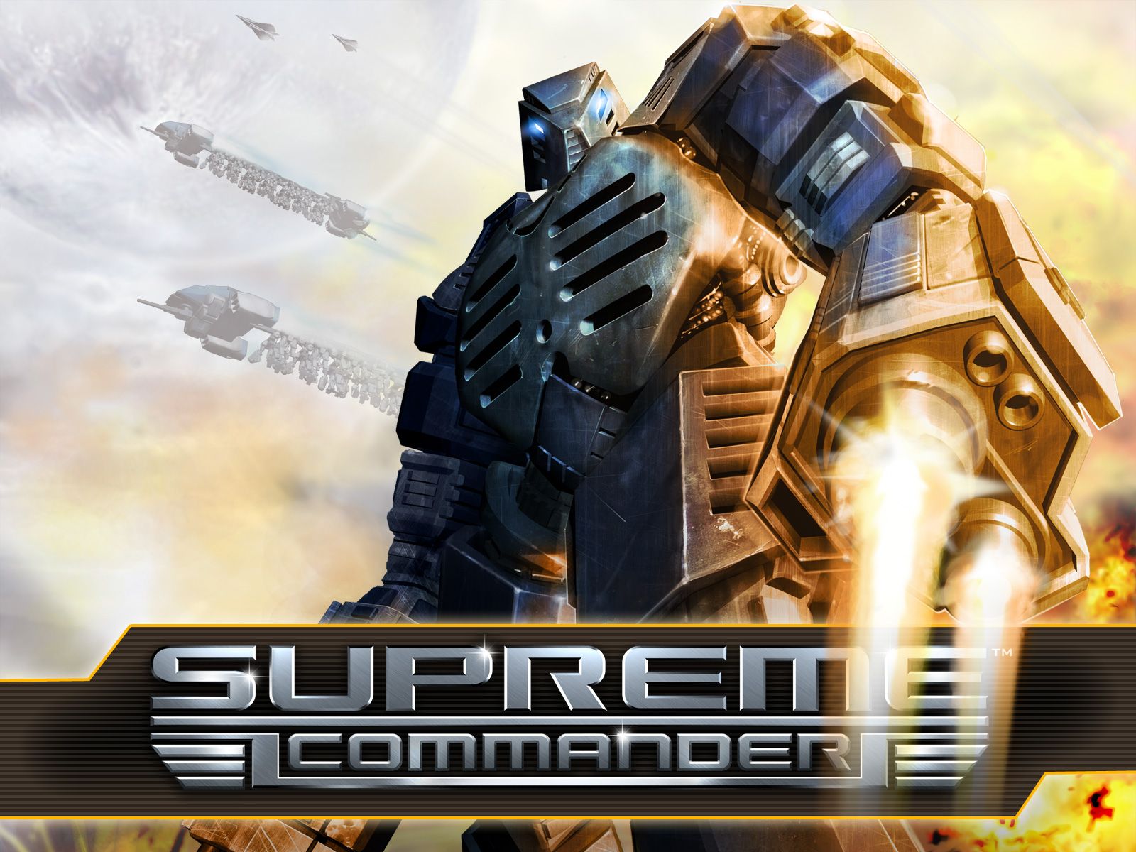 Commander. Supreme Commander 1. Игра Supreme Commander 1. Supreme Commander обложка. Суприм командер арт.