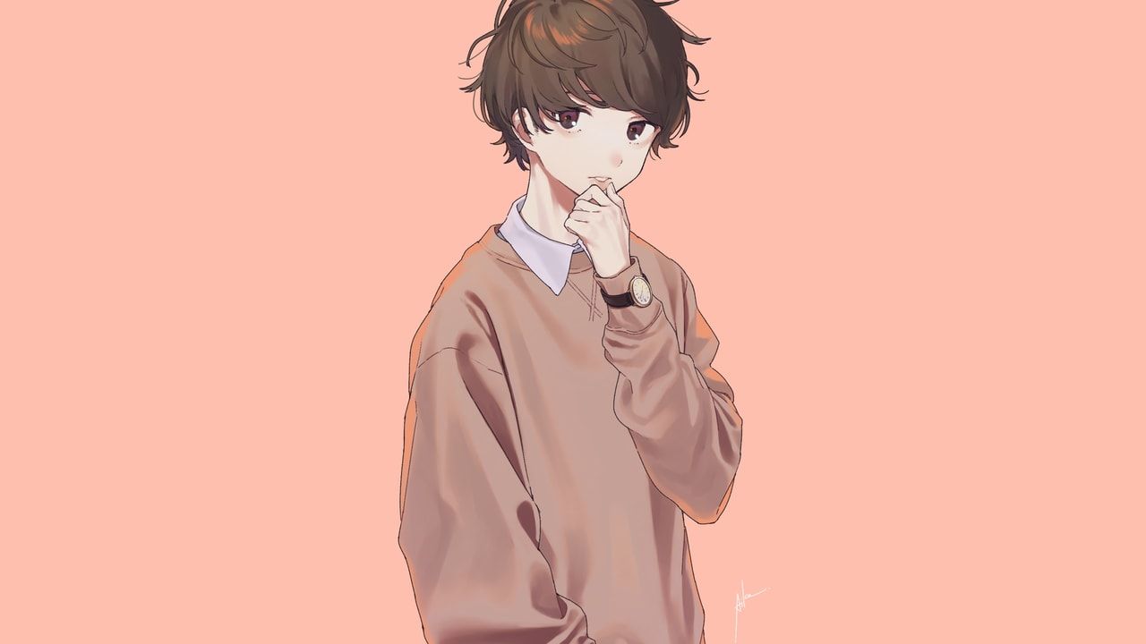Aesthetic Anime Boy Photo  PNGlib  Free PNG Library