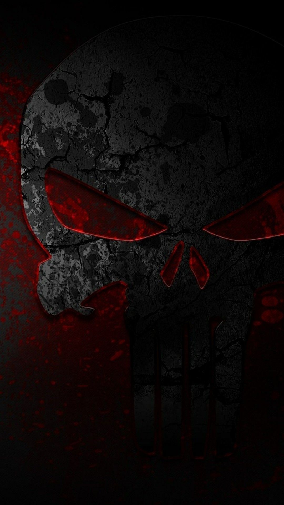 Punisher skull red by HD wallpapers  Pxfuel