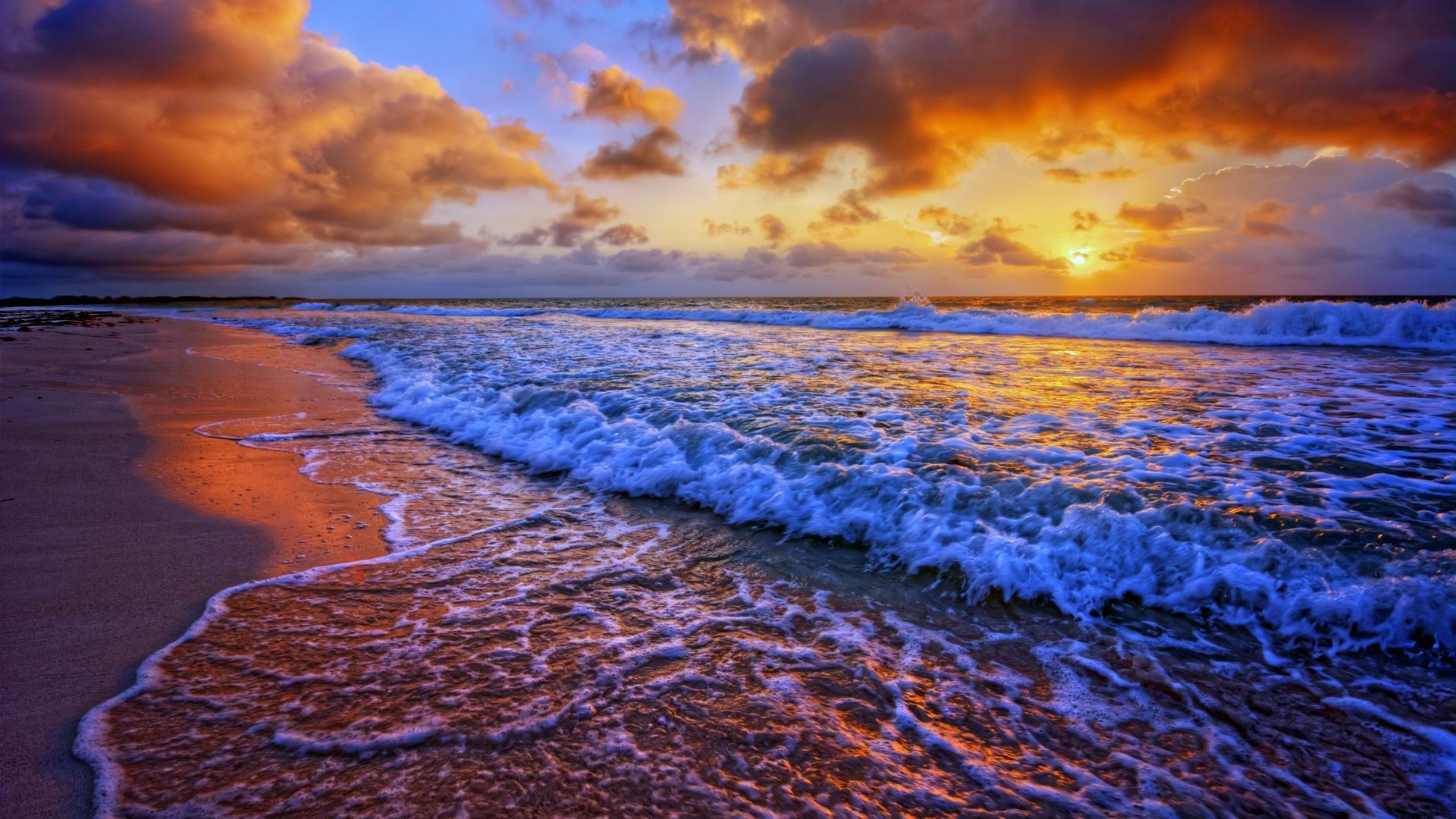 sunset Sea Horizon Photography HD Wallpapers  Desktop and Mobile Images   Photos