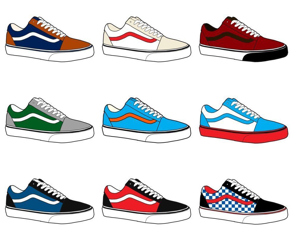 Cartoon Nike Shoes Wallpapers WallpaperDog