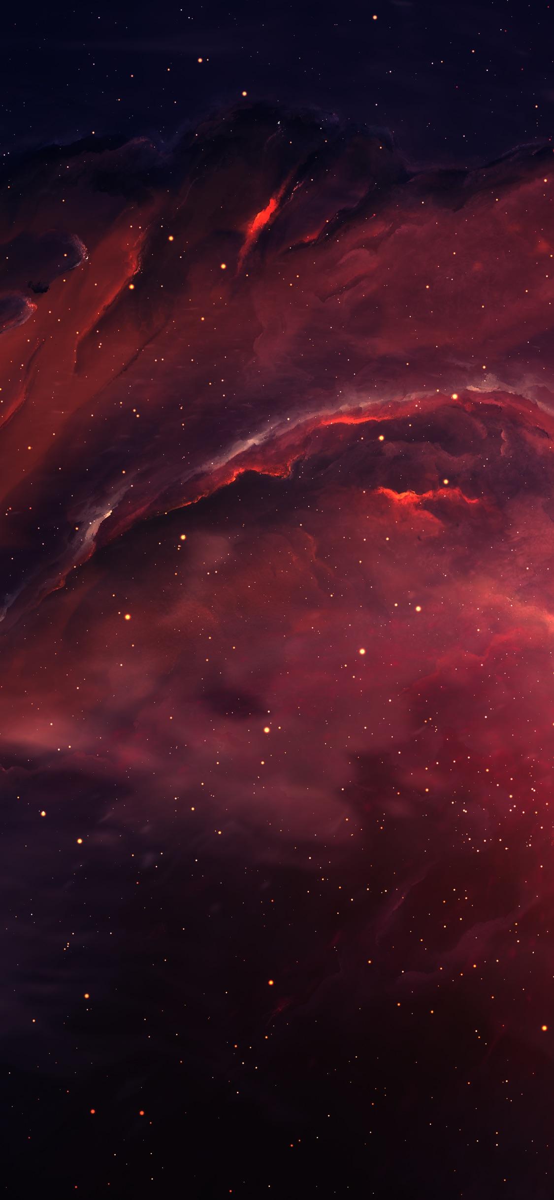 Red Space Wallpapers on WallpaperDog