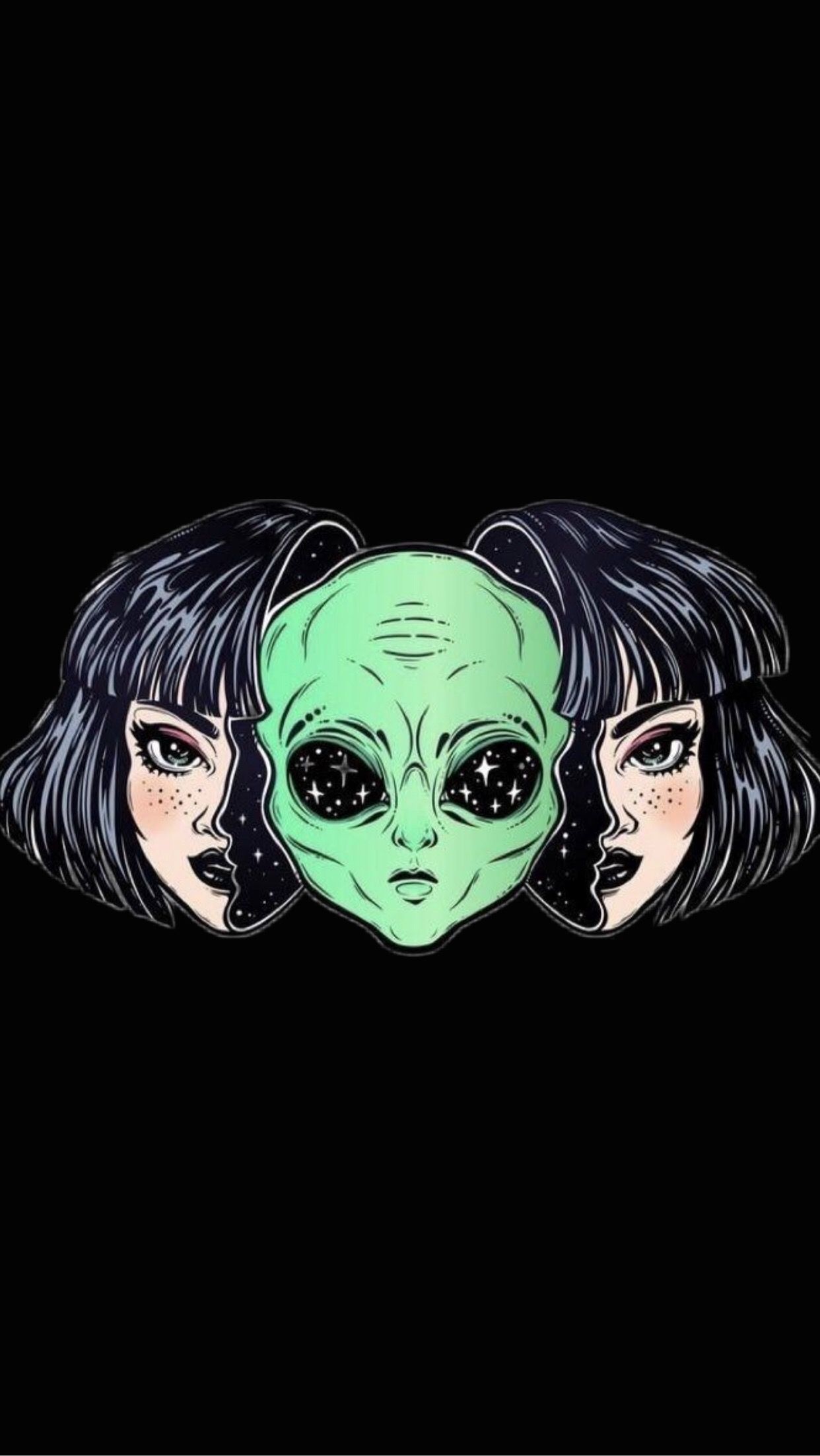 V/H/S ALIEN WALLPAPER AESTHETICS  Trippy wallpaper, Aesthetic iphone  wallpaper, Iphone wallpaper