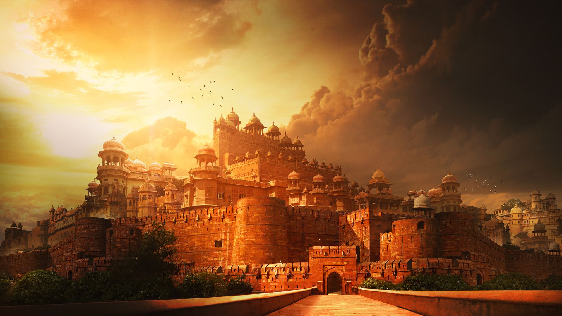 Indian Palace Wallpapers On Wallpaperdog