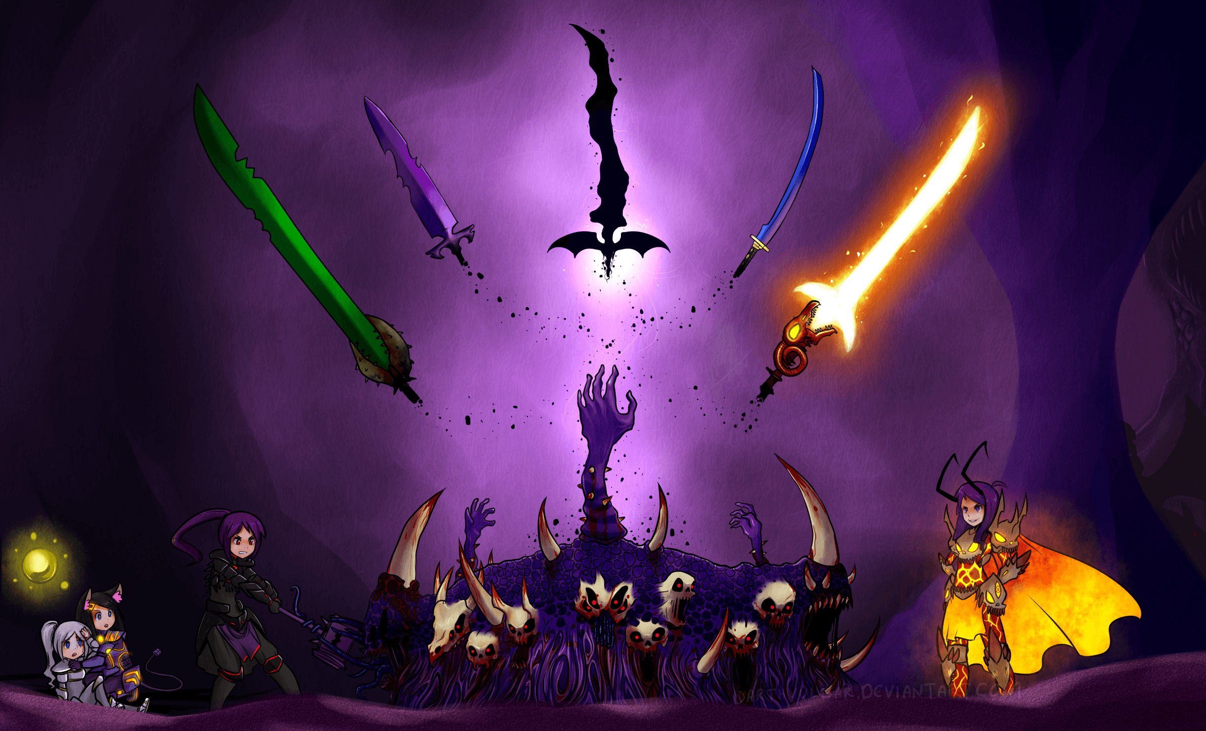 Terraria Moon Lord Wallpapers on WallpaperDog