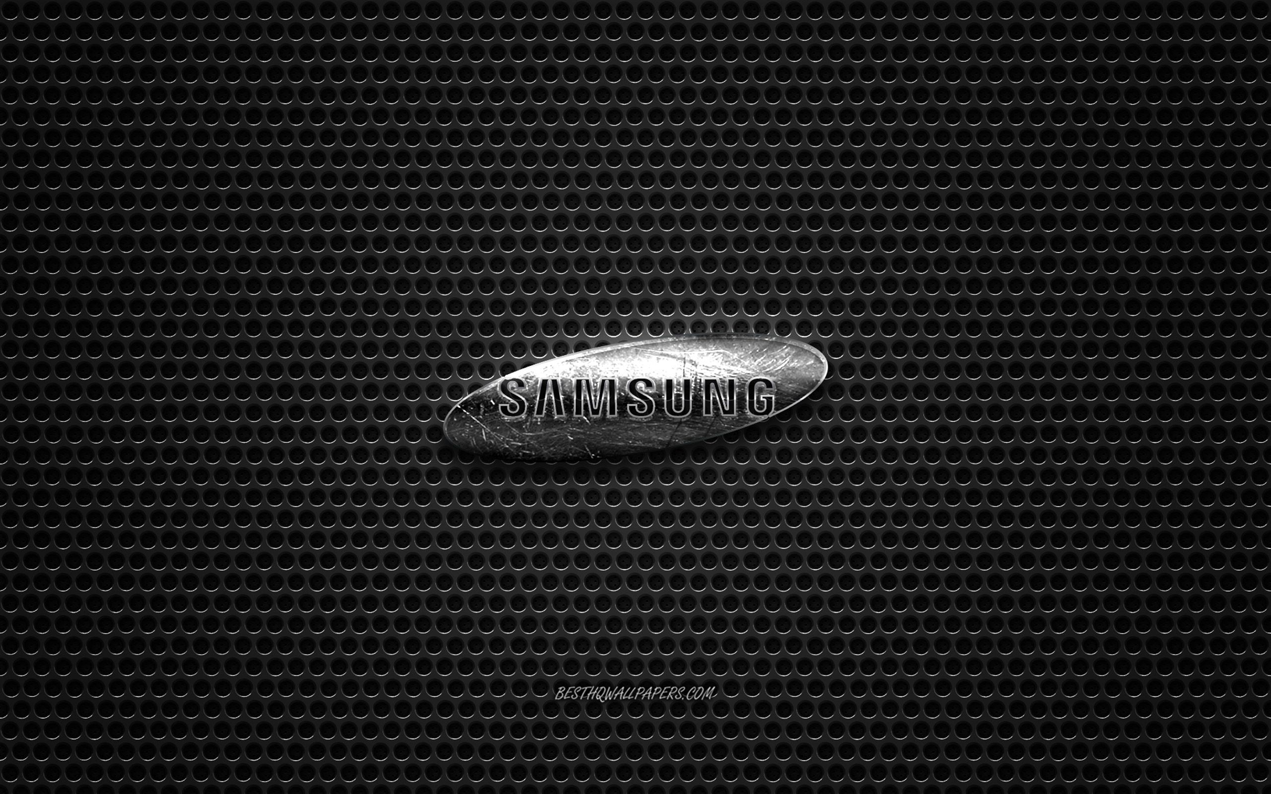 Black White Samsung Logo Wallpapers On Wallpaperdog