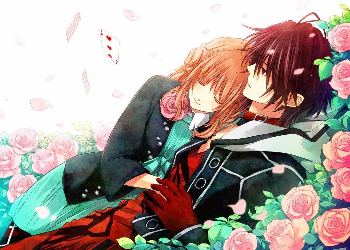 Romantic Anime Couples Wallpapers on WallpaperDog