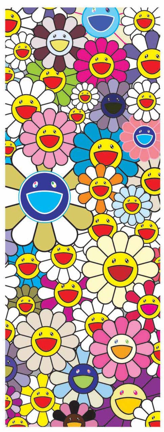 Murakami Takashi Sunflower Wallpapers On Wallpaperdog