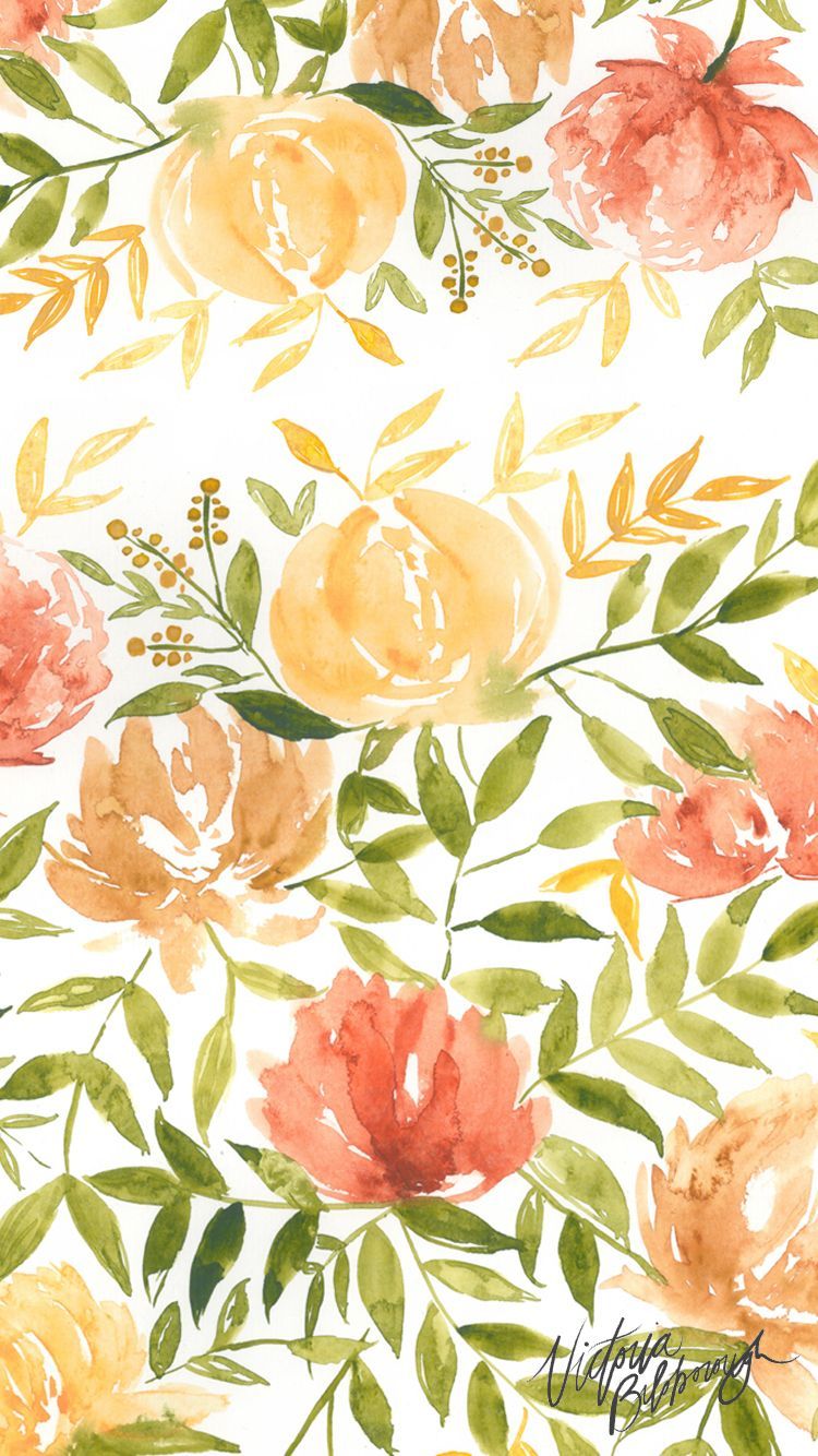 Autumn Floral Wallpapers on WallpaperDog