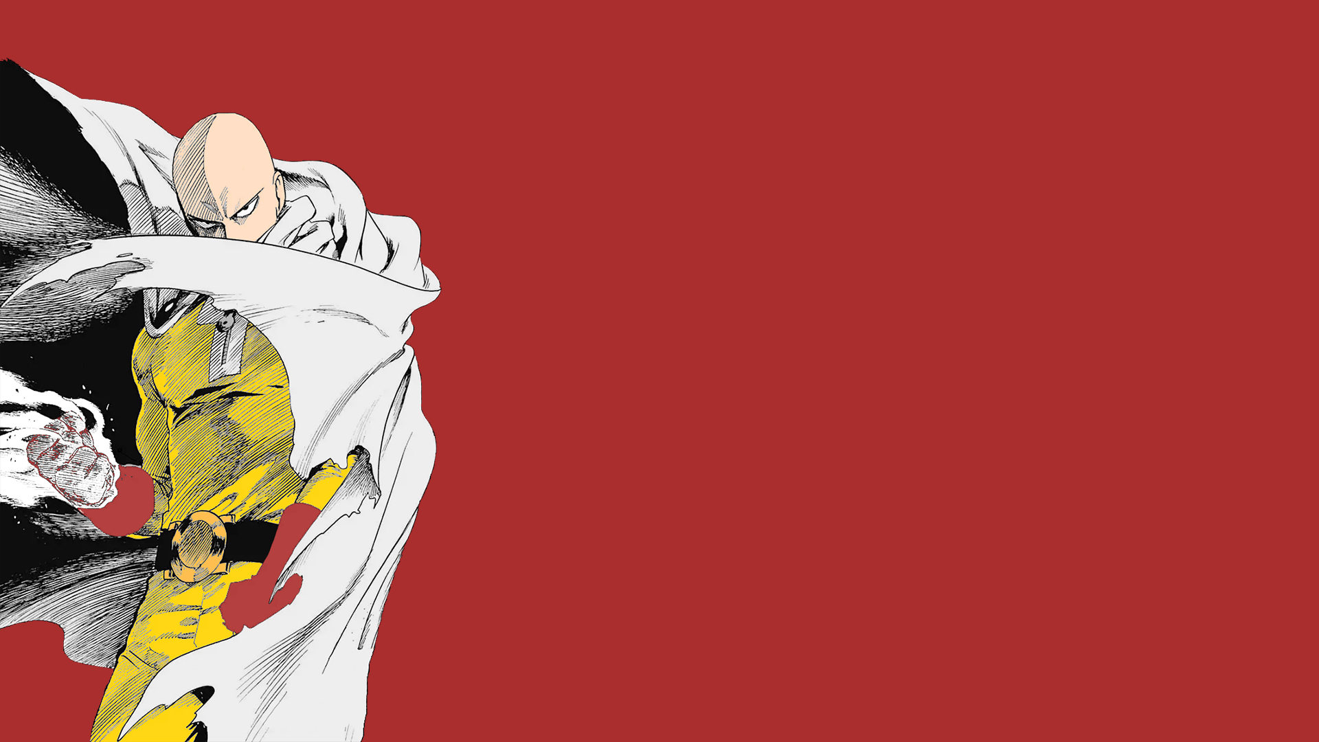 Wallpaper : Saitama, One Punch Man 1920x1080 - ElChupacabra