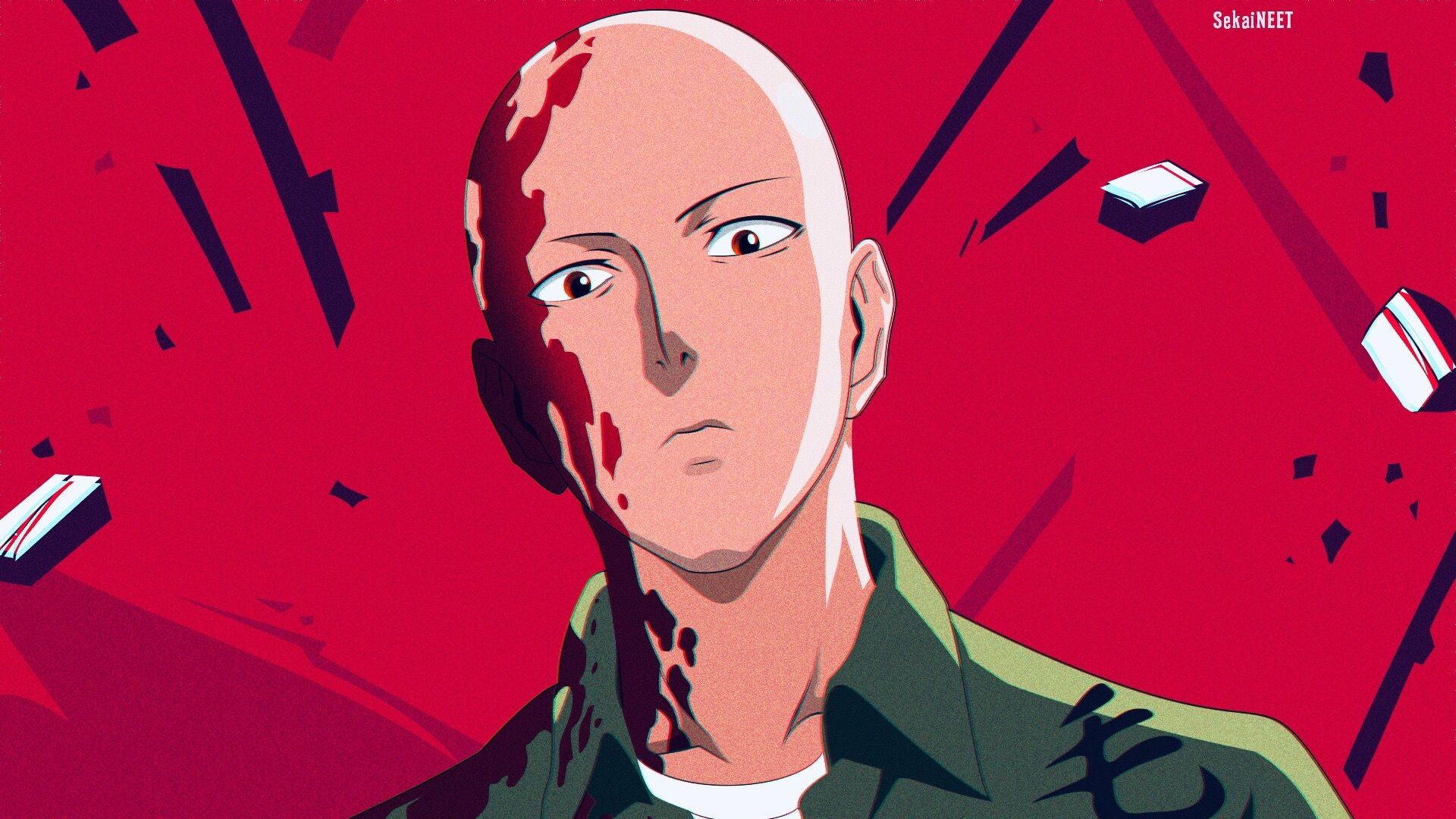 Wallpaper : Saitama, One Punch Man 1920x1080 - ElChupacabra