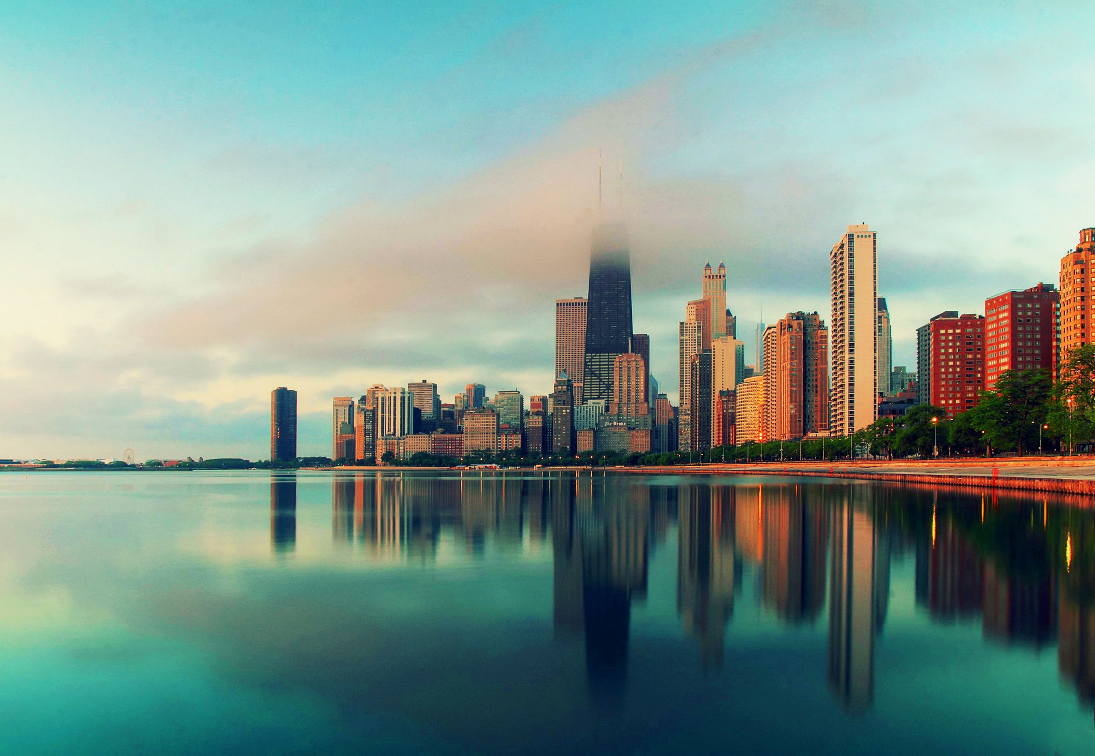 Wallpaper ID 235610  city downtown downtown chicago and dark hd 4k  wallpaper free download