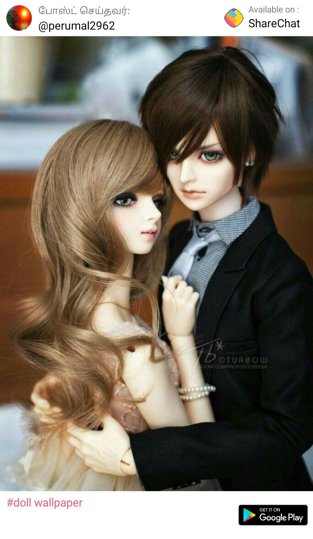 cute doll couple Images • 🖤⃝ khUsHi🖤⃝ (@khushi_33_65) on ShareChat