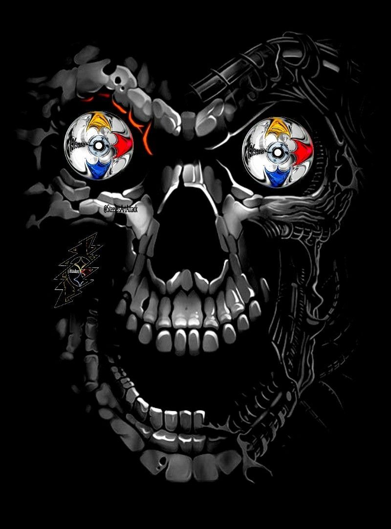 Cool Steelers Skull Wallpapers on