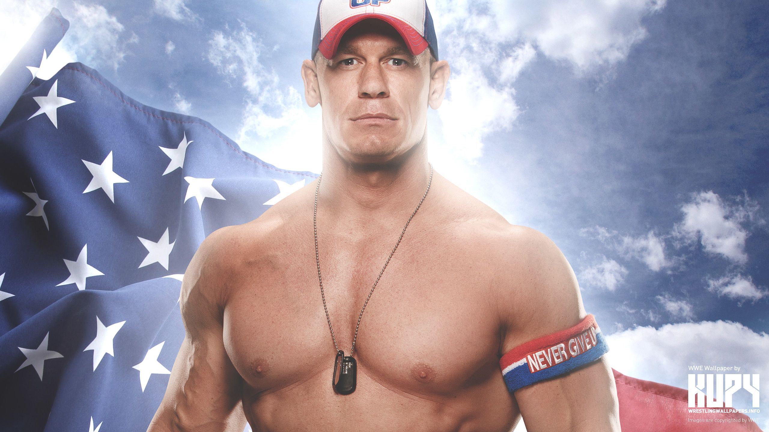 John Cena Shirtless Style HD WWE Wrestler Wallpaper