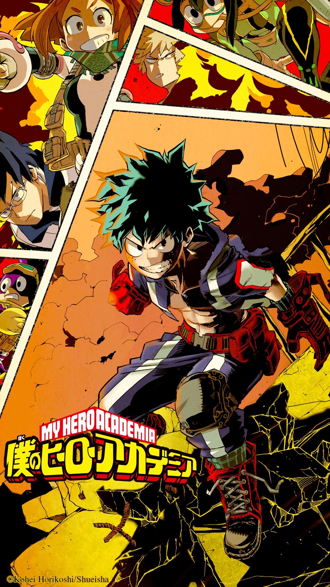 Izuku Midoriya Phone Wallpapers  100 Best Mobile Wallpapers