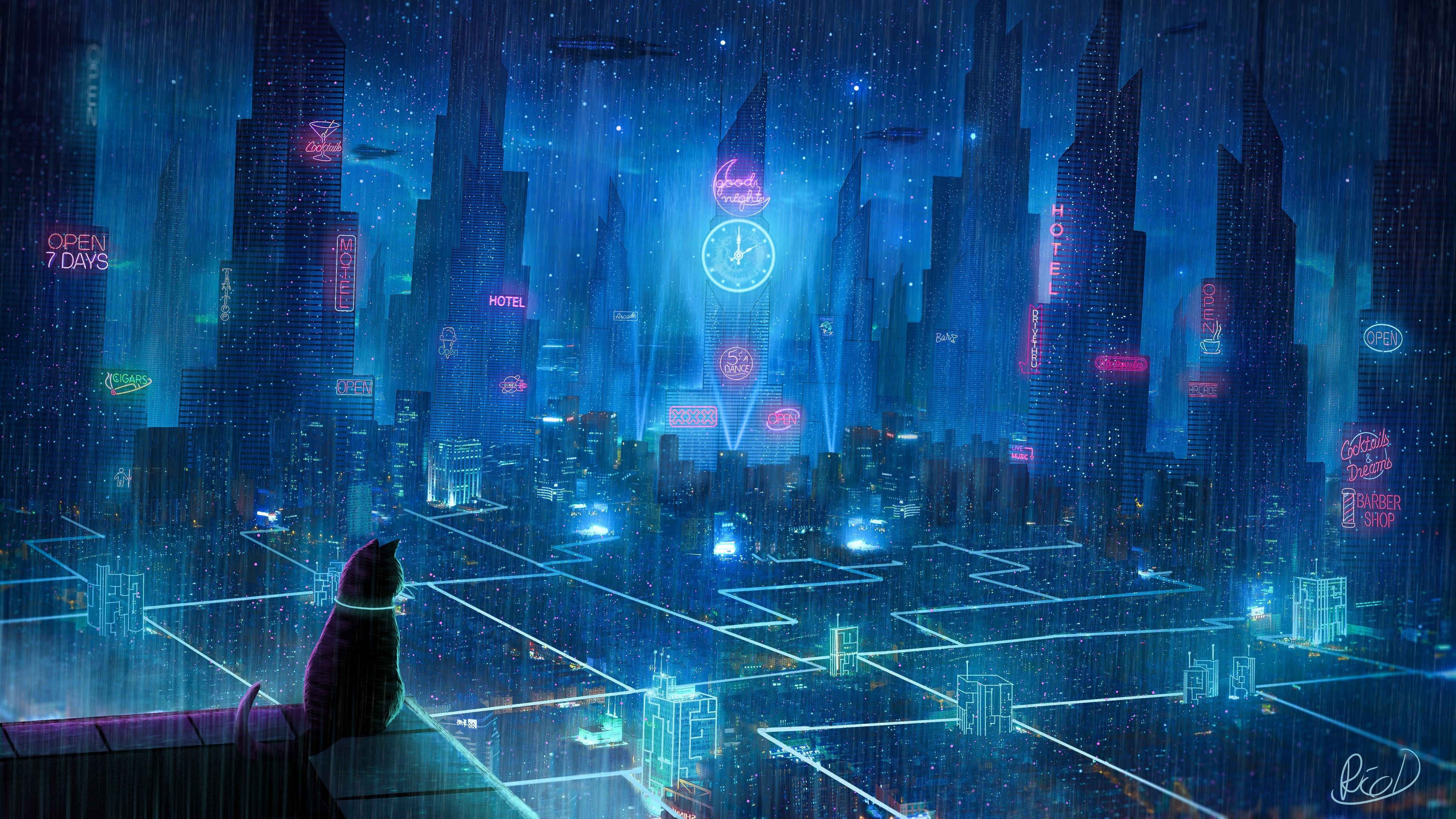 Featured image of post Cyberpunk City Wallpaper 2K