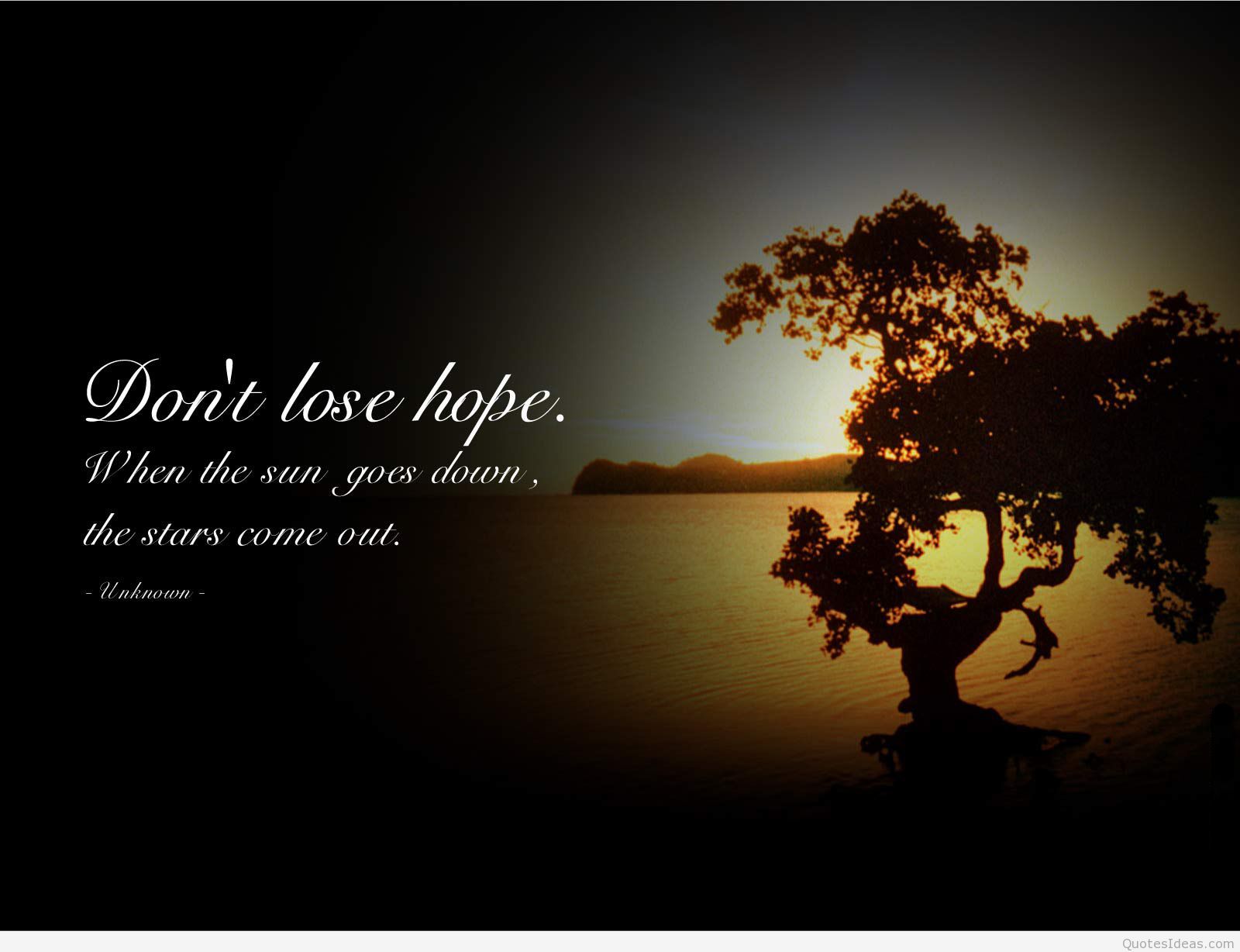 Hope Quotes Wallpapers on WallpaperDog
