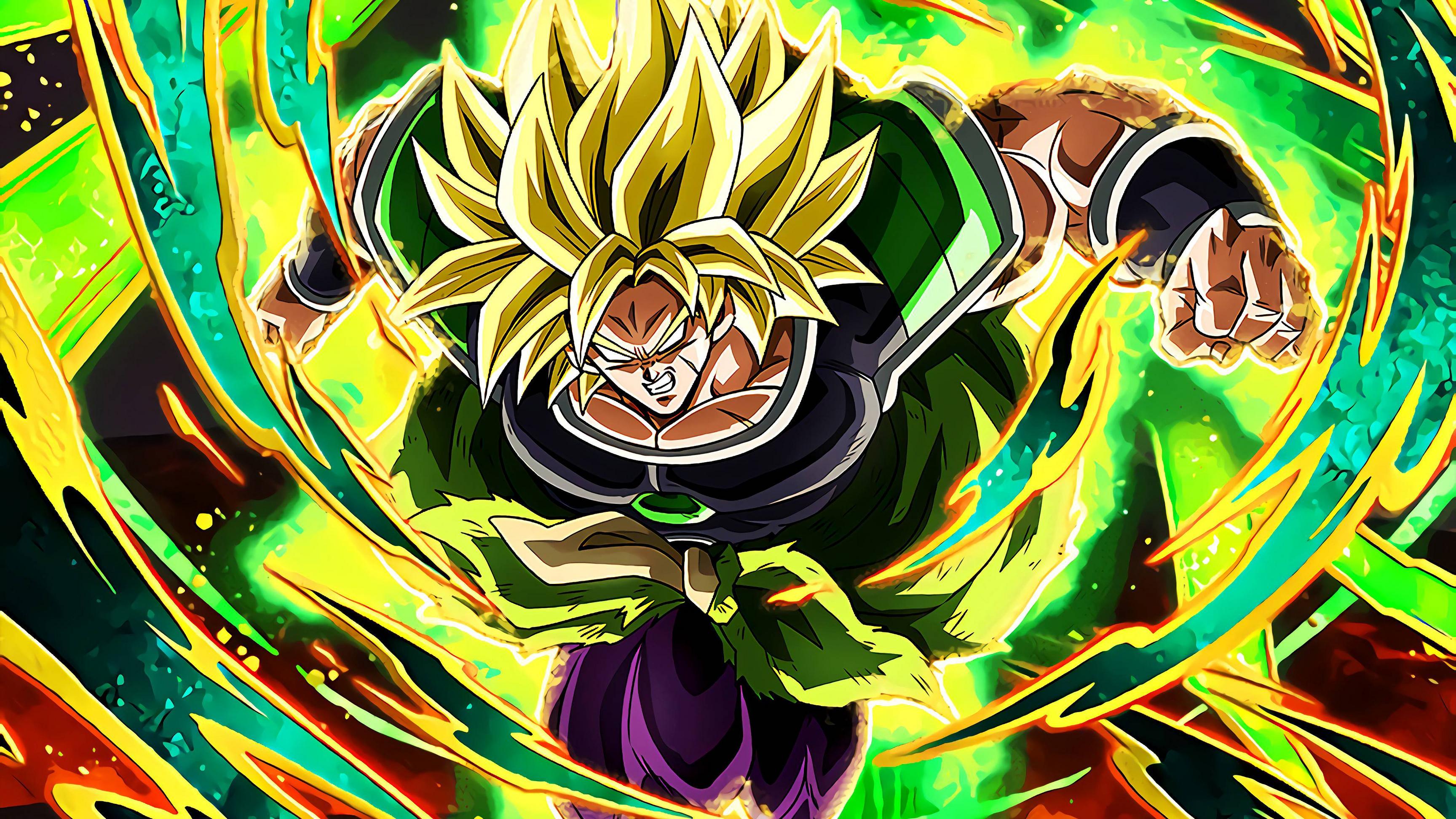 Download Broly DBS Widescreen 4K UHD 5K 8K Wallpaper  GetWallsio