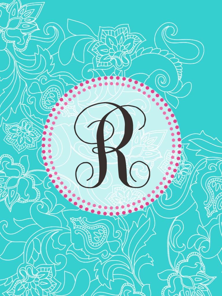 monogram backgrounds for computer