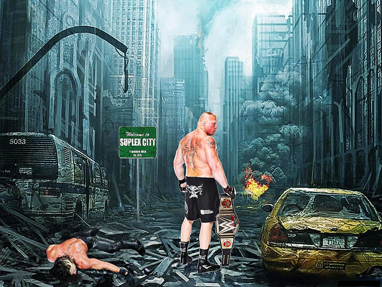 Brock Lesnar – Suplex City Wallpaper by kristijanku27