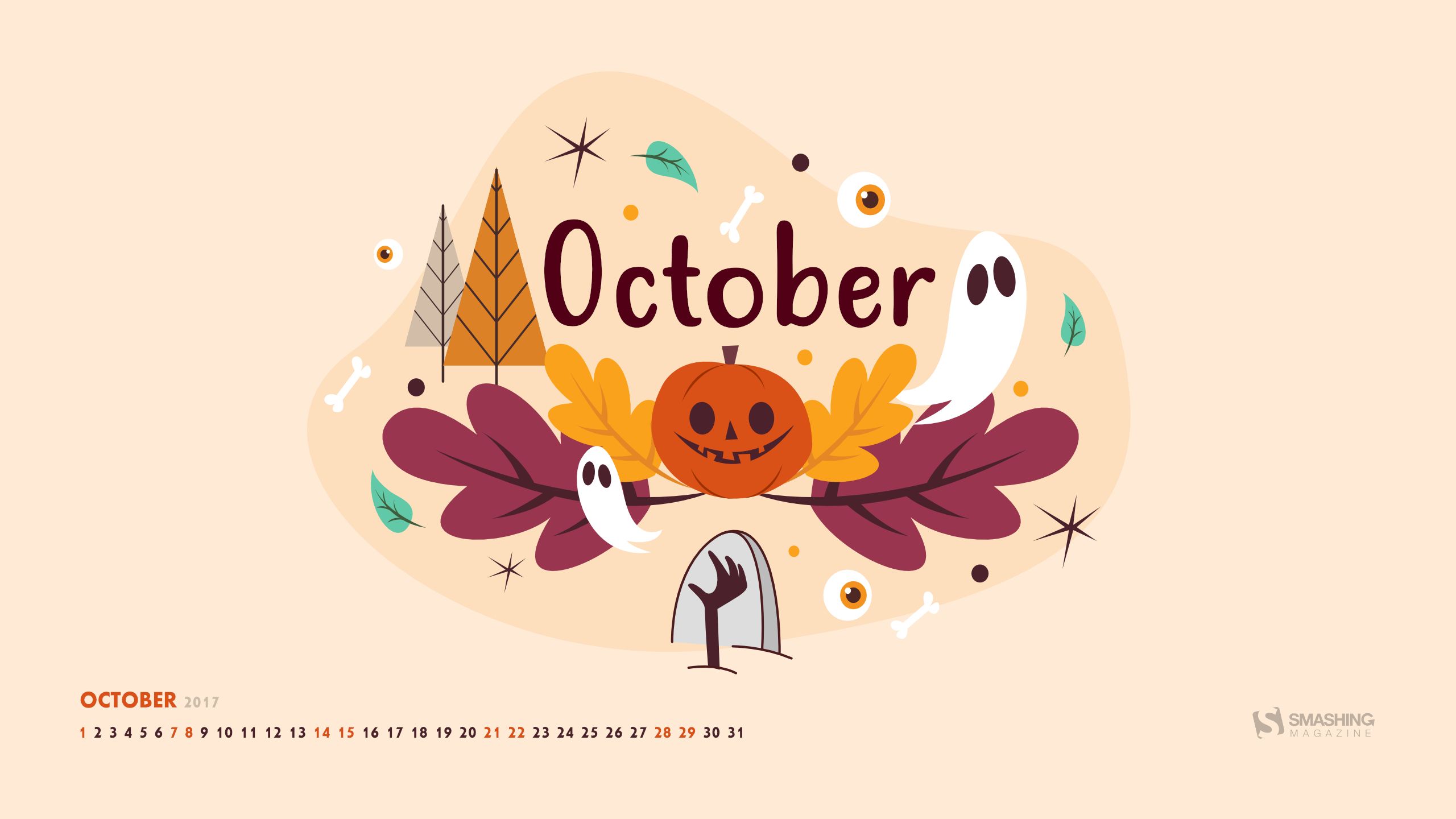 FREE October 2019 desktop wallpapers  download yours today