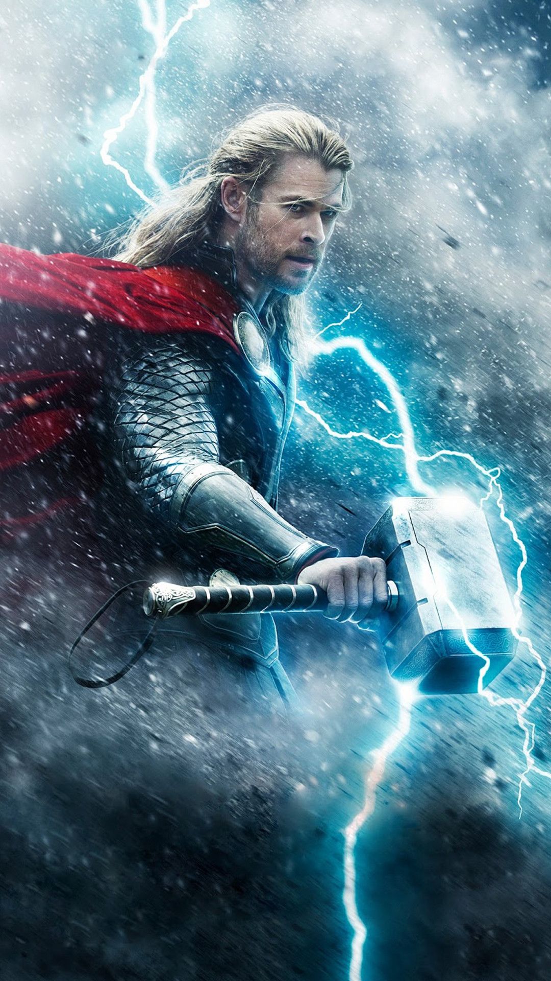 Thor with Mjolnir and Stormbreaker iPhone Wallpaper - iPhone Wallpapers |  Thor wallpaper, Marvel wallpaper, Avengers wallpaper