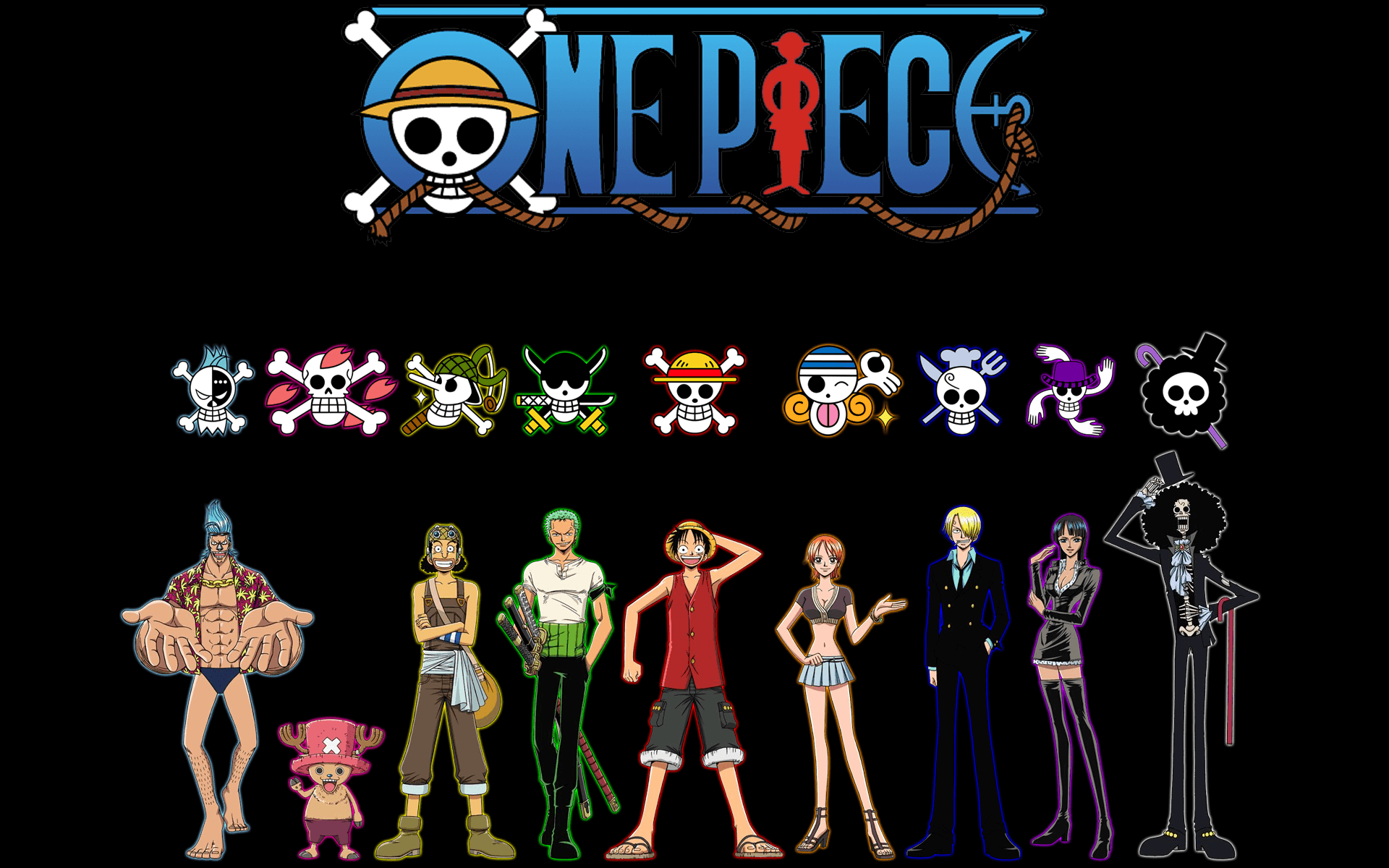 49 One Piece Logo Wallpaper  WallpaperSafari