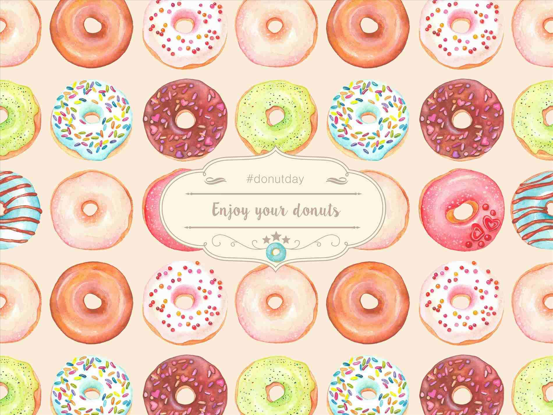 Donuts red donut colorful texture morning pink skin blue yellow  HD wallpaper  Peakpx