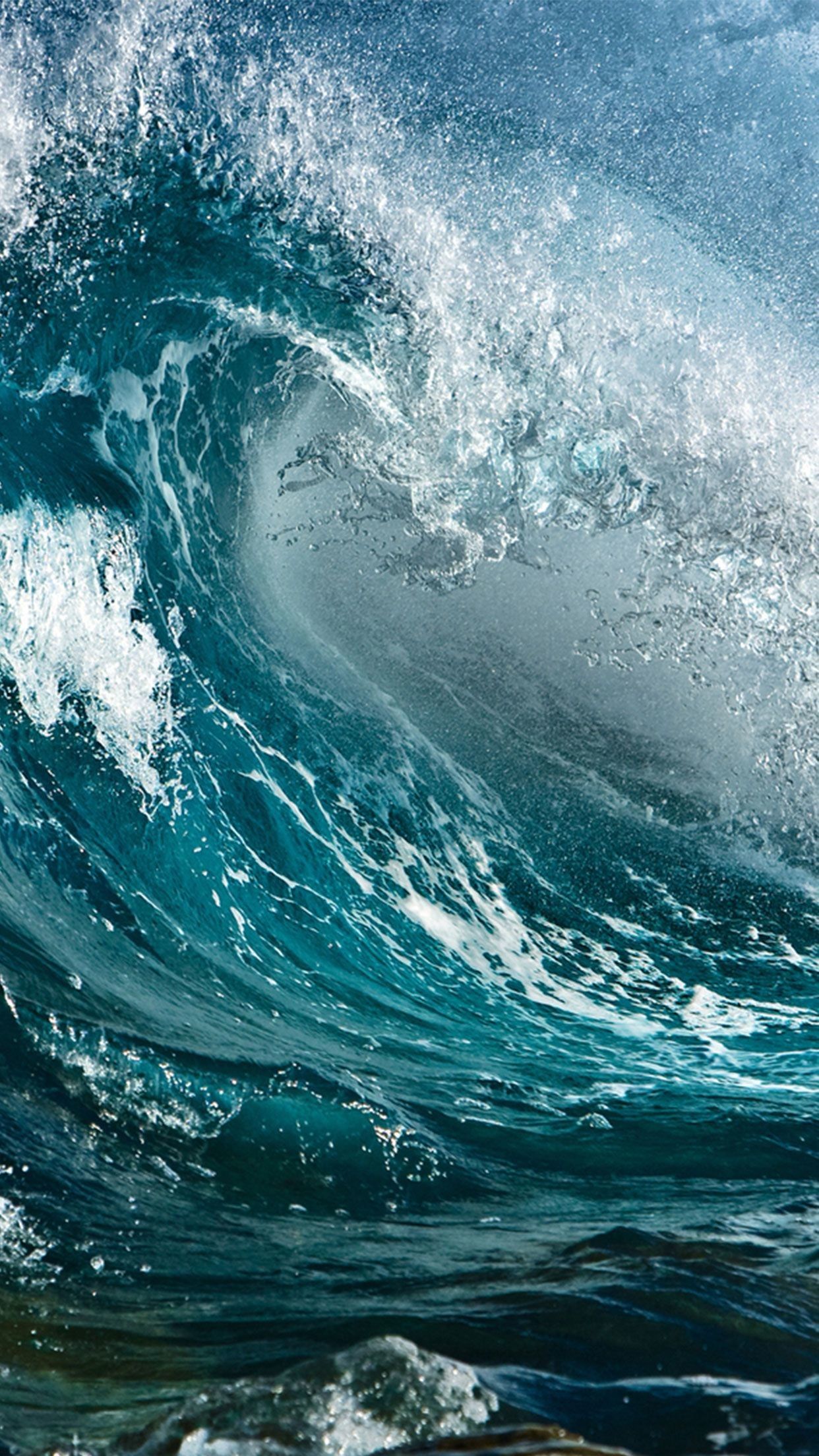 Ocean Waves Wallpapers on WallpaperDog