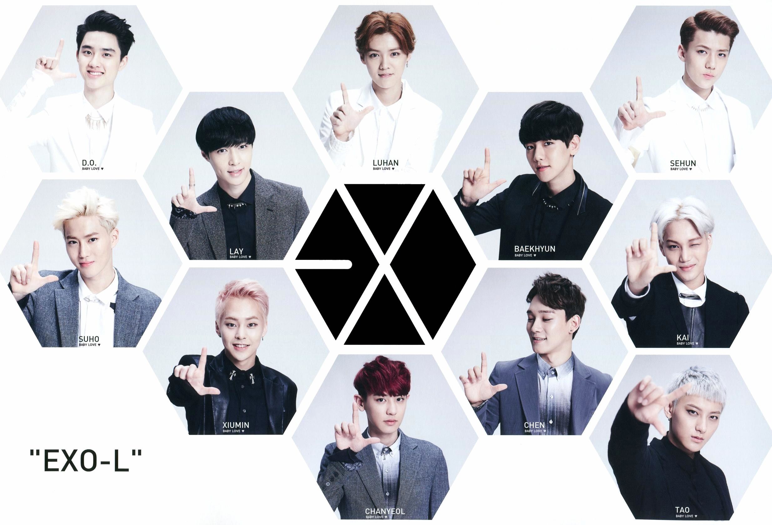 EXO 12 Members Wallpapers on WallpaperDog