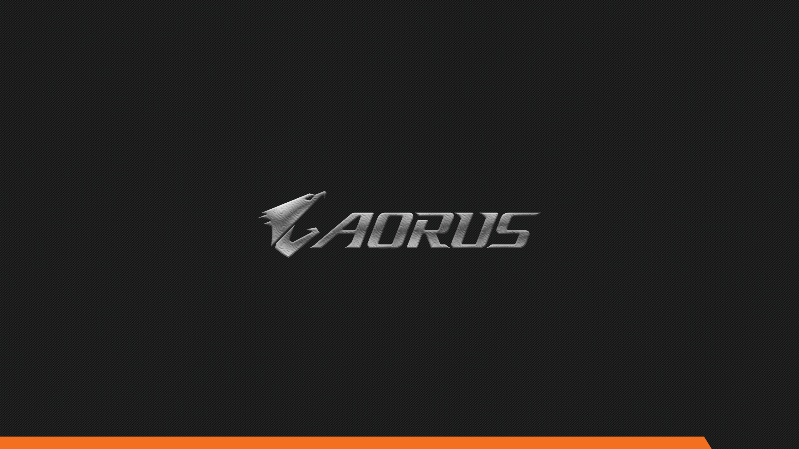 Wallpaper ID: 103195 / Gigabyte, Aorus, logo, PC gaming, technology, simple  background, black, dark, black background, orange Wallpaper