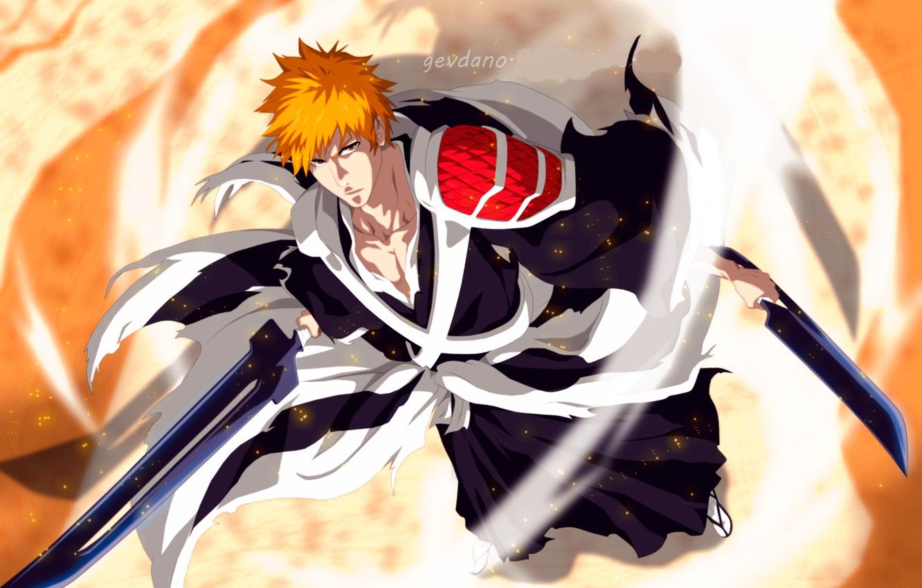 Ichigo Kurosaki Shikai 4K HD Bleach Wallpapers