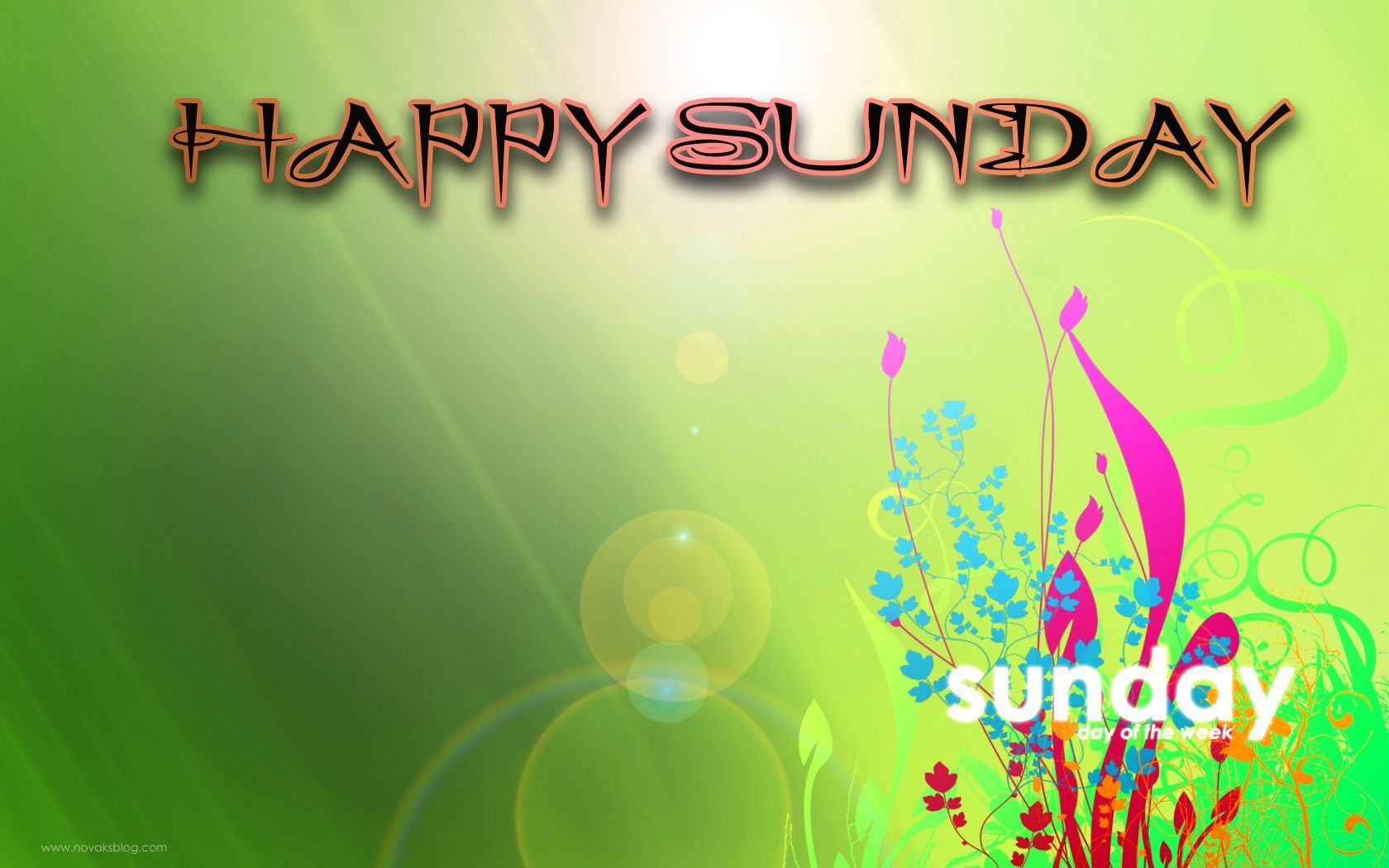 Happy Sunday Wallpaper Download  HappySundayImagescom