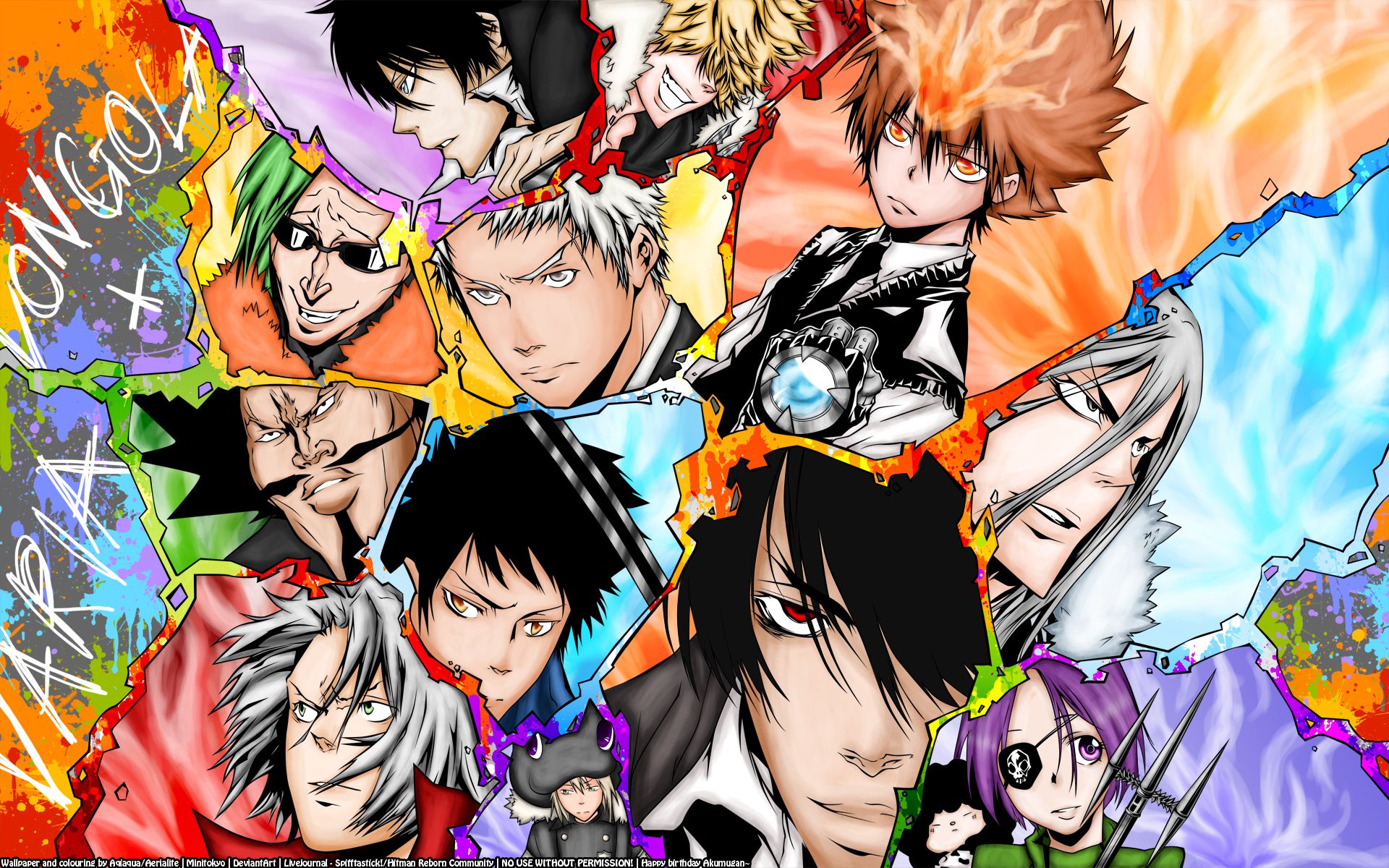 Katekyo Hitman Reborn! - Wallpaper and Scan Gallery - Minitokyo