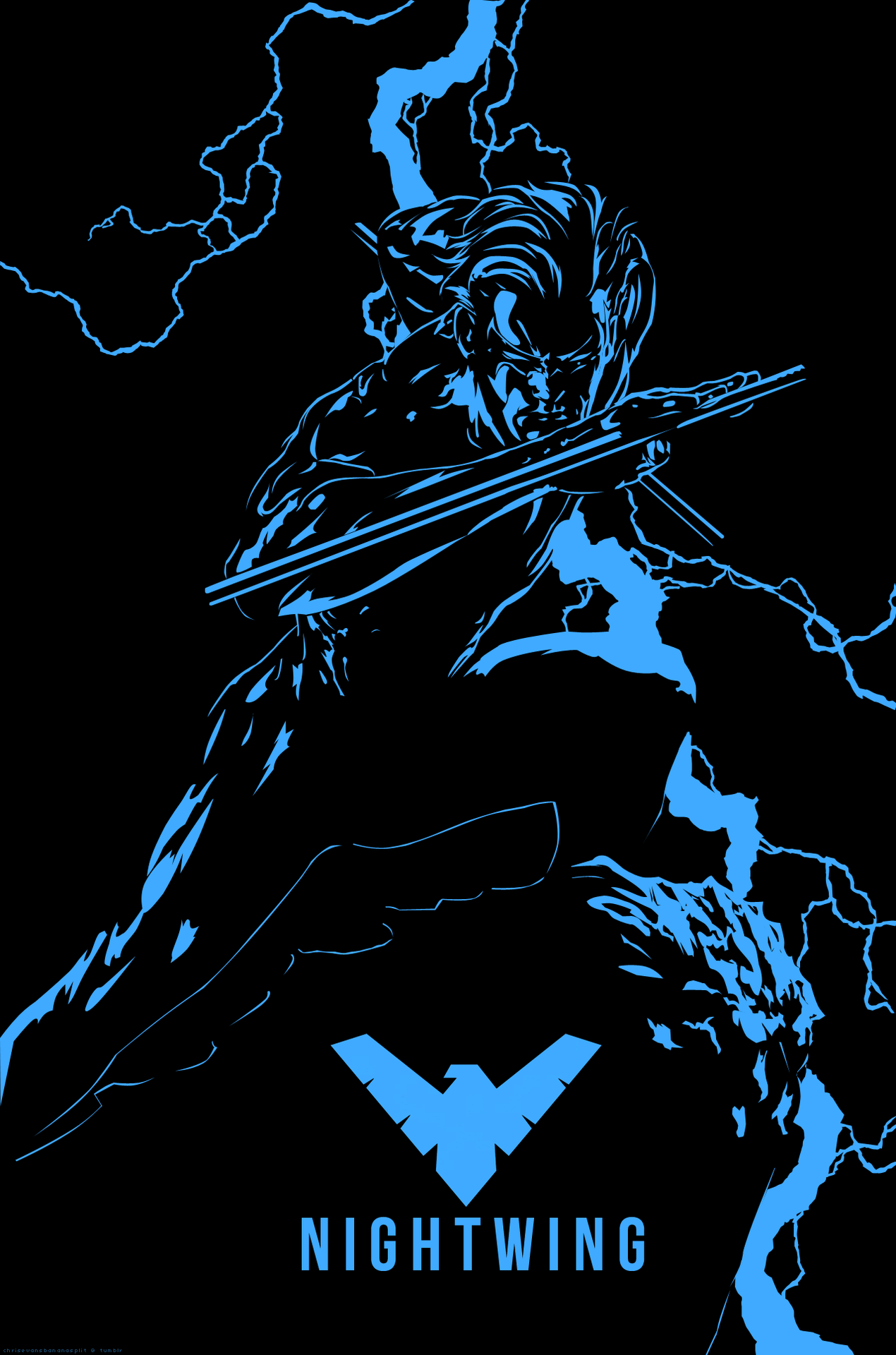 750x1334 4k Nightwing Artwork iPhone 6 iPhone 6S iPhone 7 HD 4k Wallpapers  Images Backgrounds Photos and Pictures