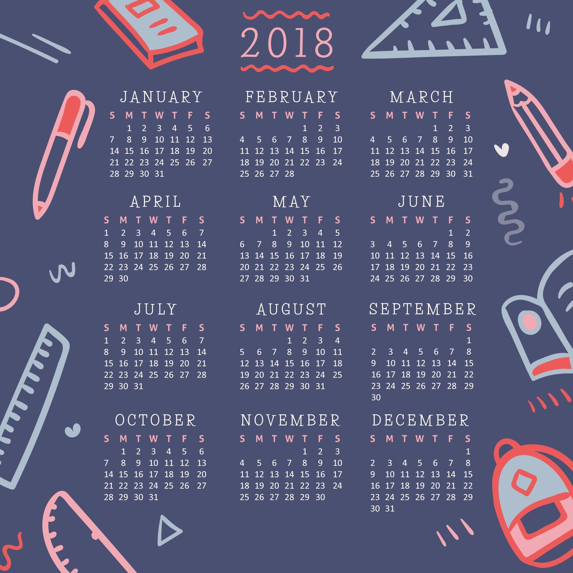 Calendar Wallpapers on WallpaperDog