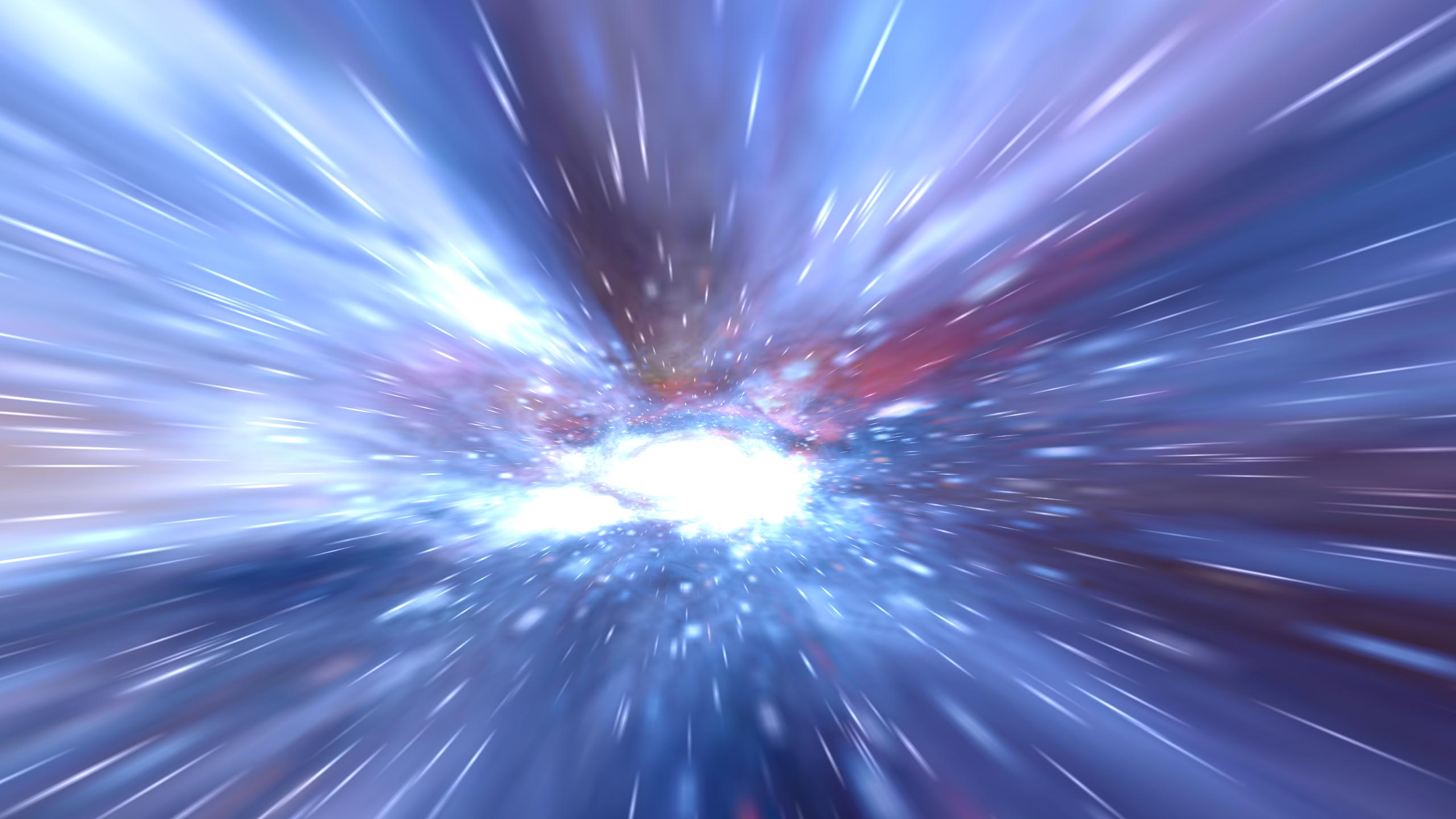 Radial speed lines background Color rays of explosion Speed motion in  hyperspace tunnel Abstract comic wallpaper for media advertising  Generative Ai 22591810 Stock Photo at Vecteezy