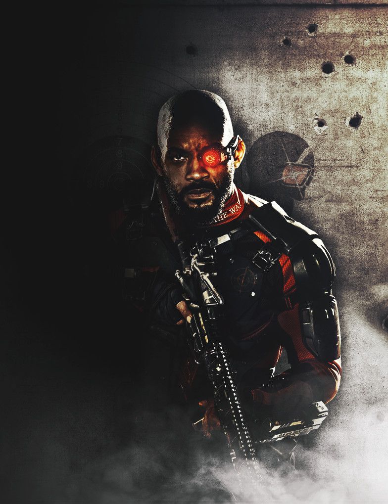 Deadshot Will Smith Suicide Squad Cave iPhone Wallpapers Free Download