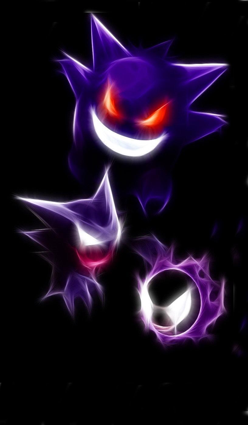 Gengar Phone Wallpapers  Top Free Gengar Phone Backgrounds   WallpaperAccess