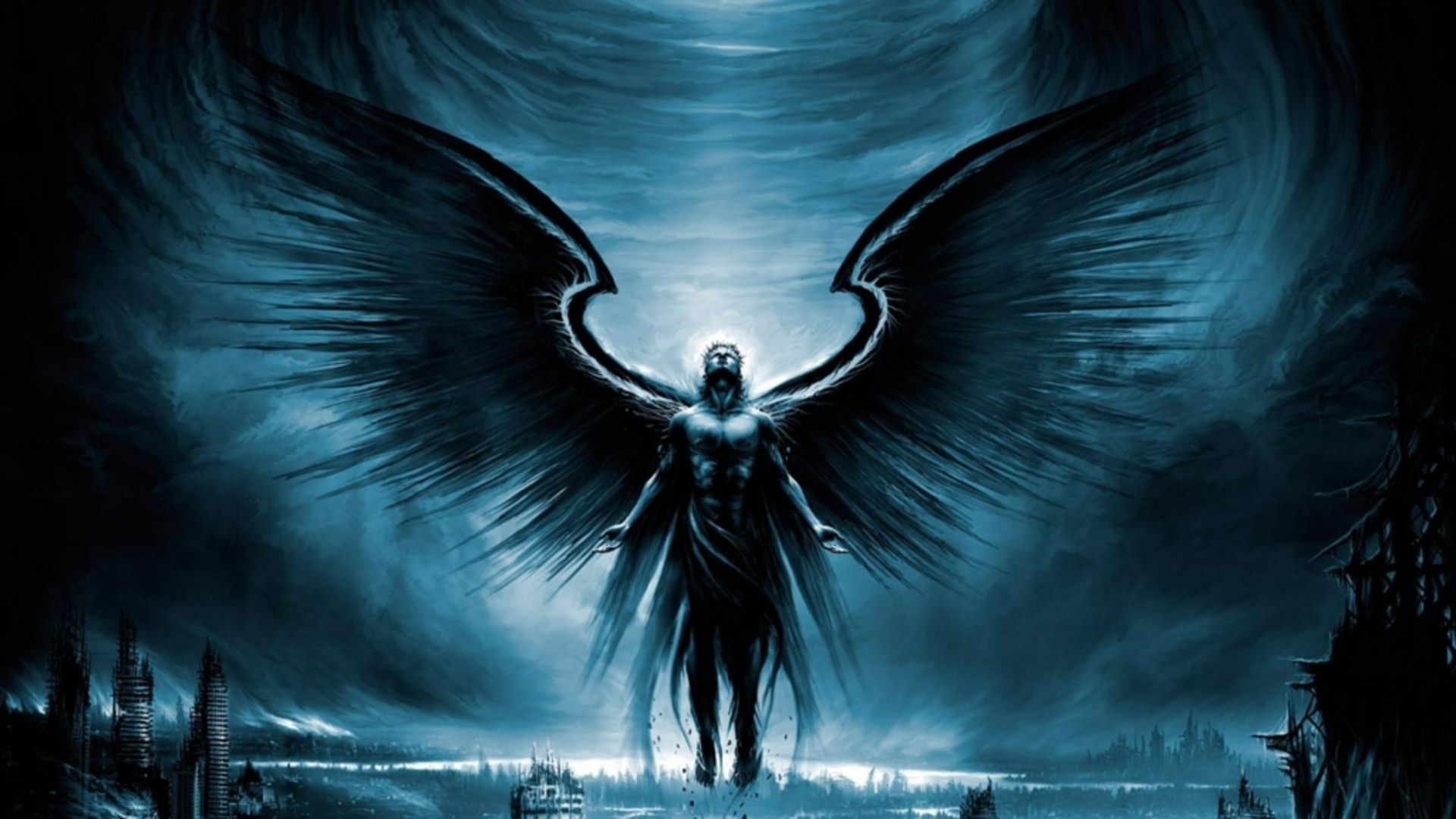 Featured image of post Angel And Devil Wings Hd Wallpaper Symbols of good and bad kind and evil saint and sinful