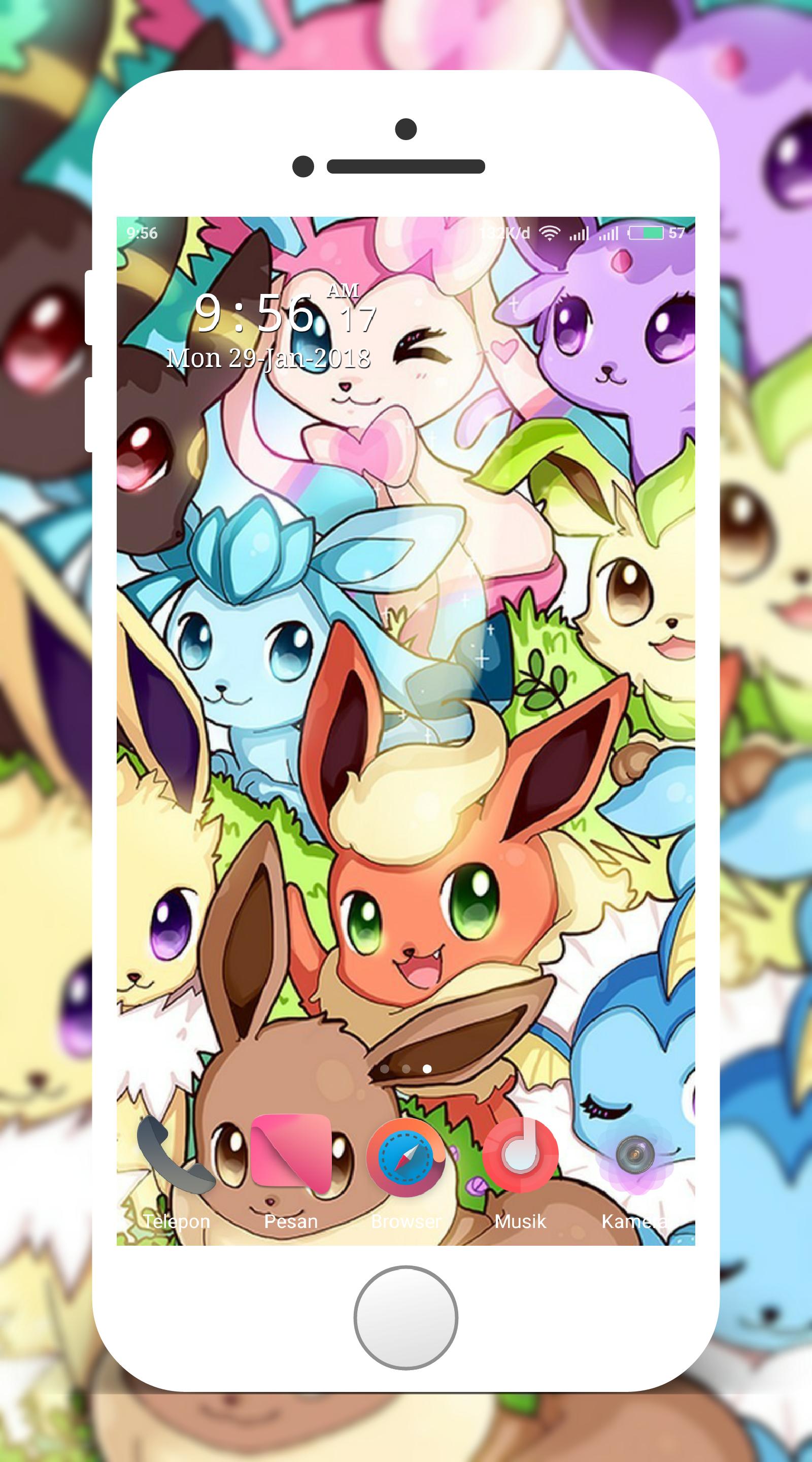 Eeveelutions (1440x3200) - individual high res in comment :  r/Amoledbackgrounds