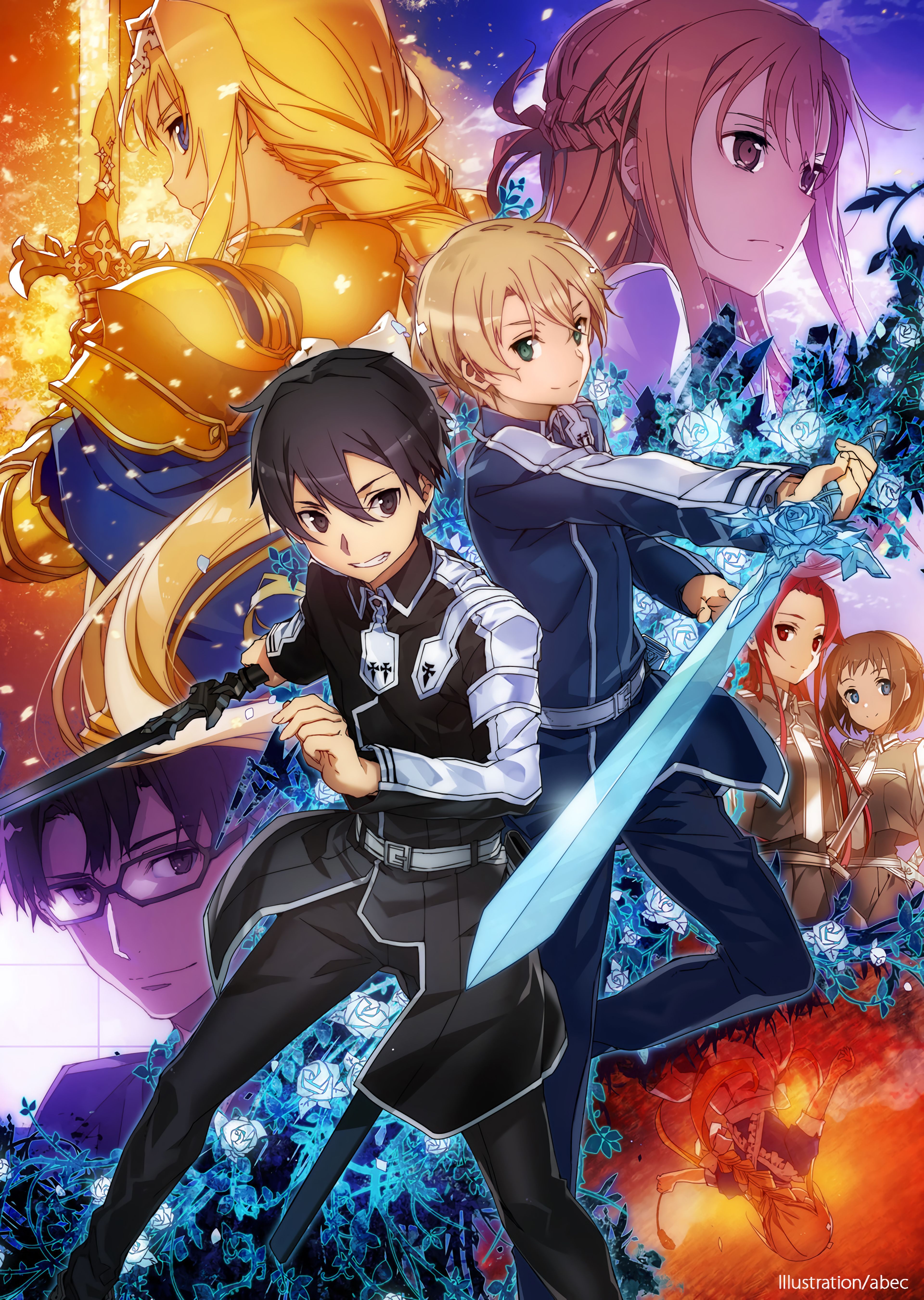 Anime Sword Art Online II sao anime iphone HD phone wallpaper  Pxfuel