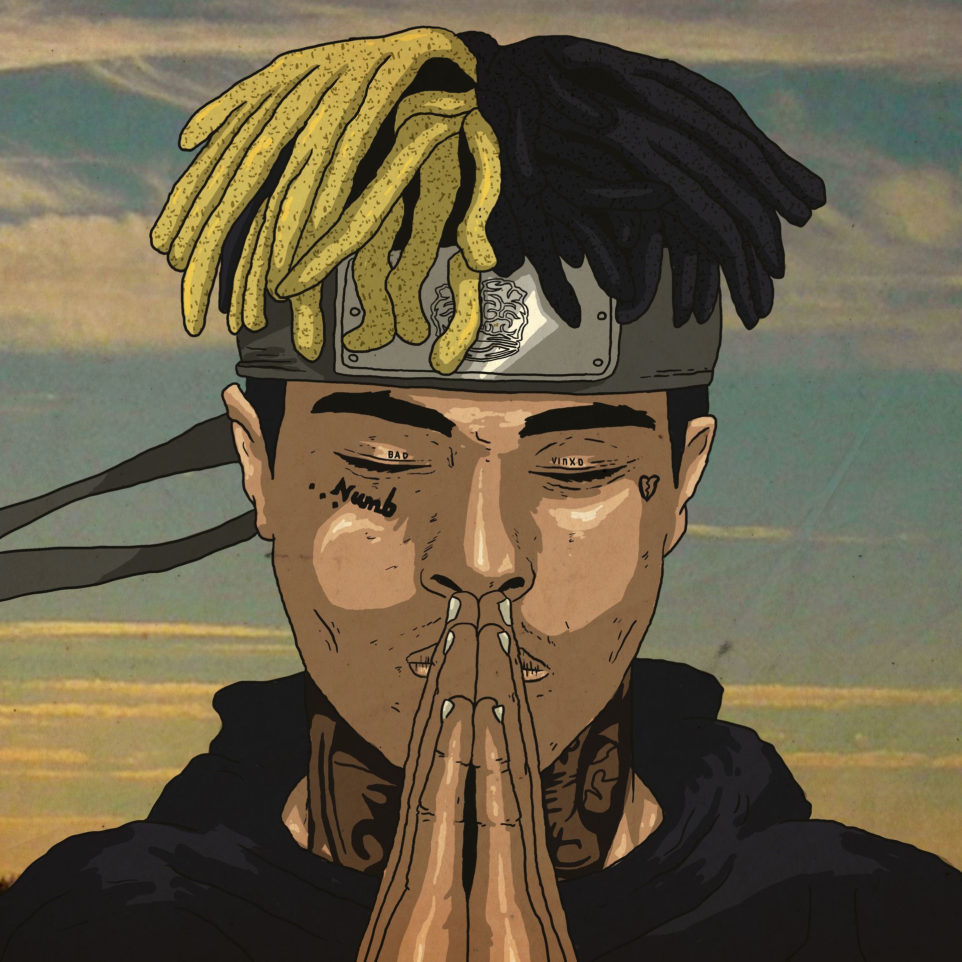 Xxxtentacion - Fan Art - Anime Wallpaper Download