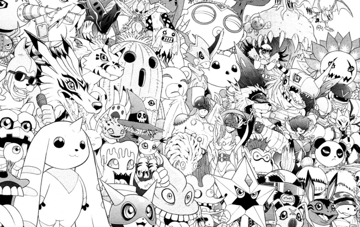 Anime manga black and white HD wallpapers | Pxfuel