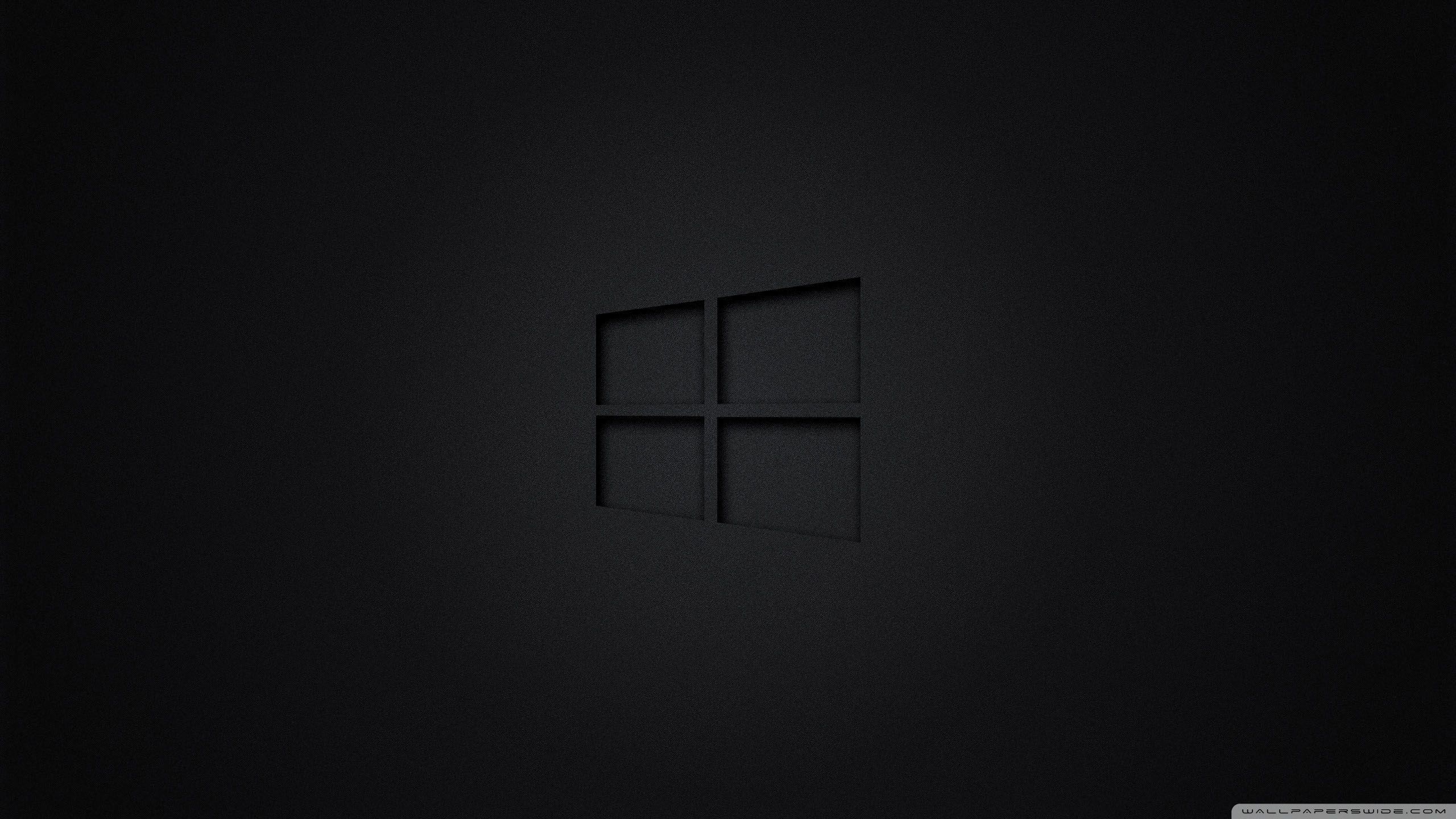 Black Windows Desktop Wallpapers on WallpaperDog