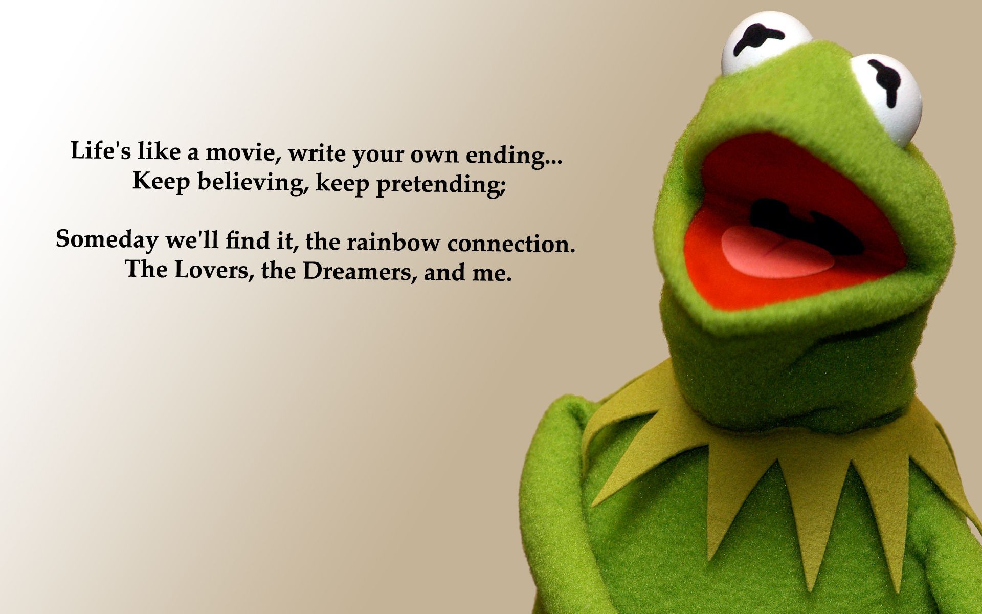 Kermit Supreme Wallpaper (1920x1080), Couldnt find one so made one myself.  : r/wallpapers