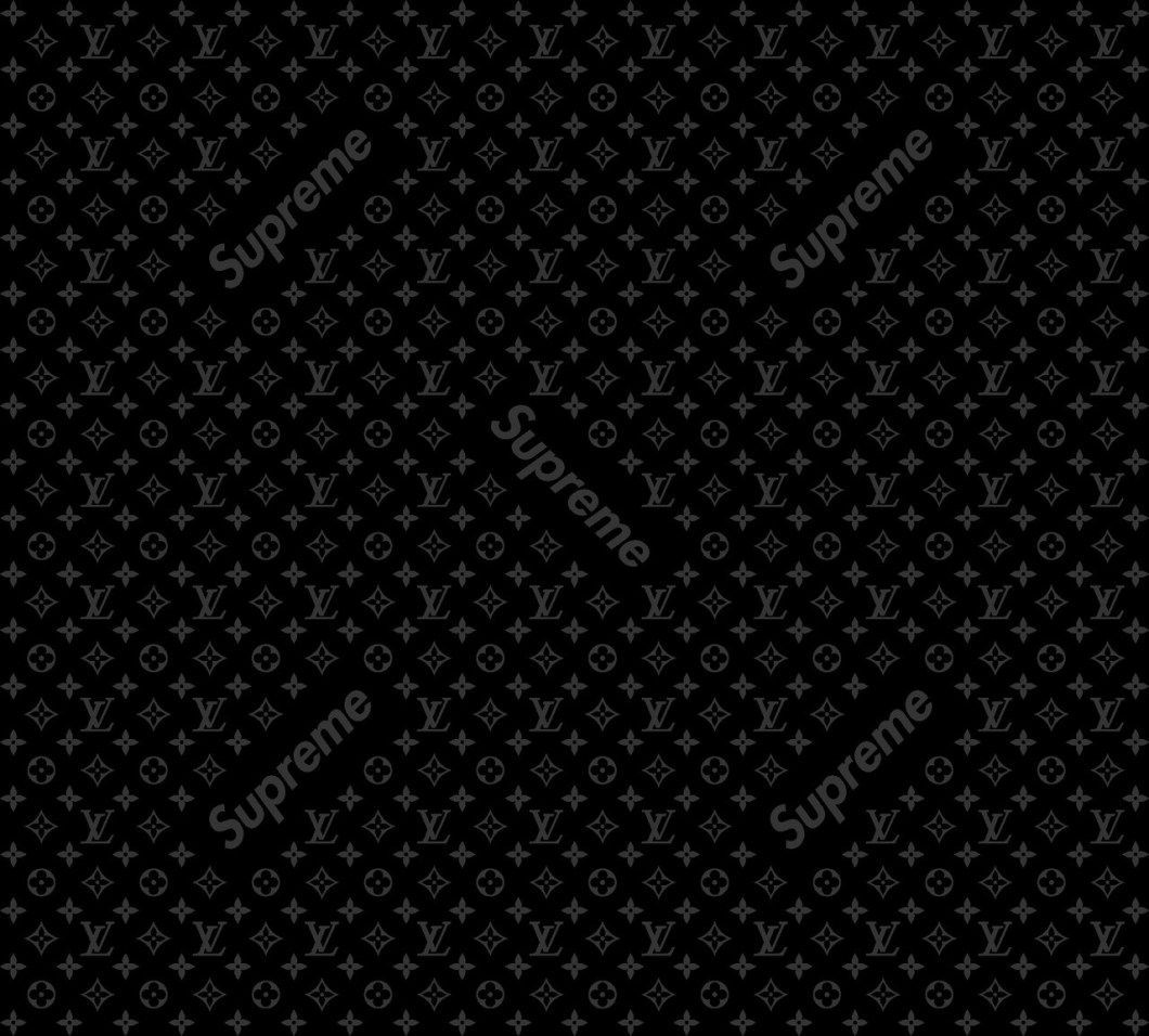 Dark Themed Supreme Wallpaper Background Stock Photo 1422385199